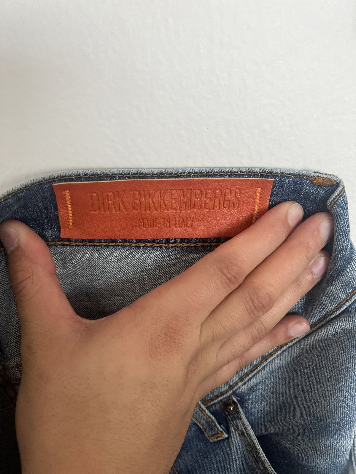 Dirk Bikkembergs Bikkembergs Men’s Double Zip Staight Cut Jeans Size US 31 - 5 Thumbnail
