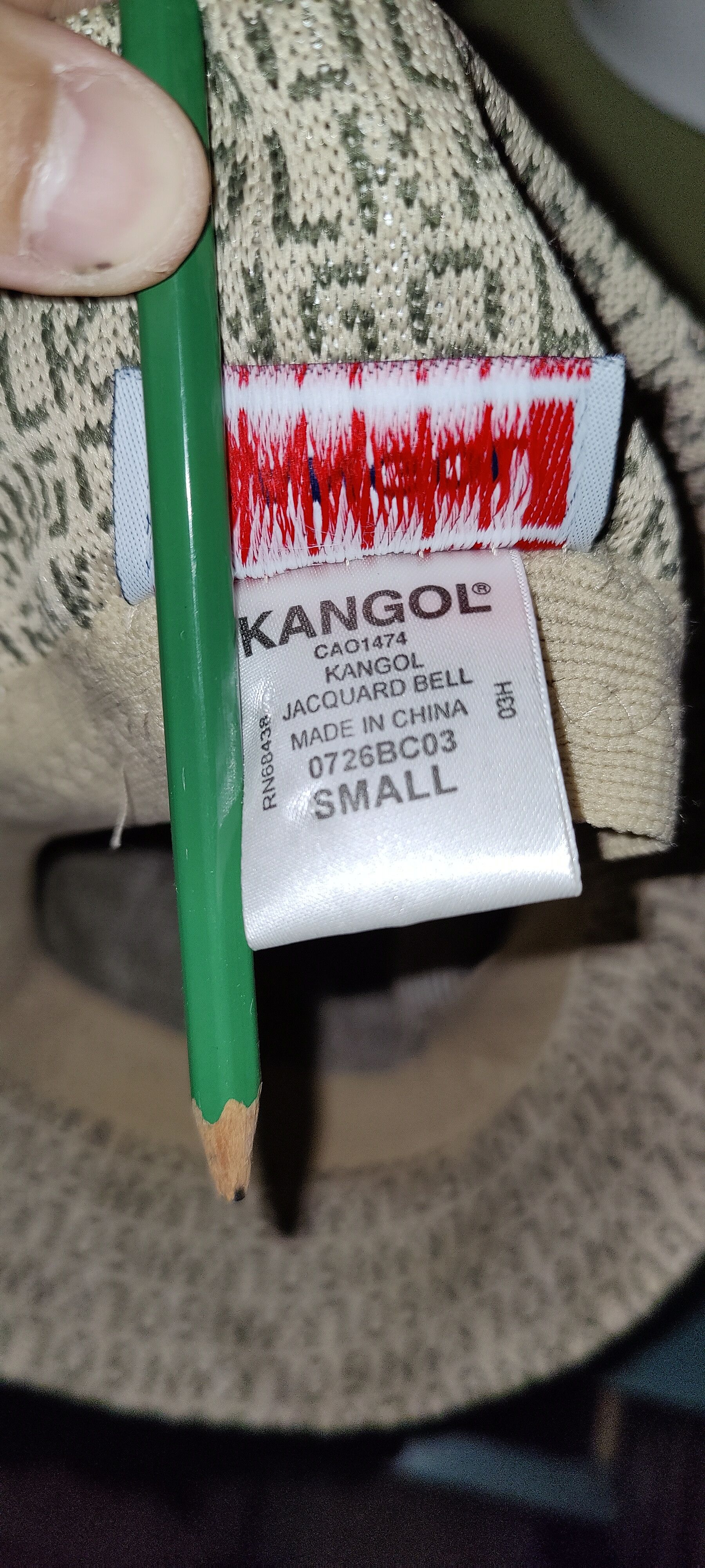 Kangol Kangol Jacquard Bell Bucket Hat Small Logo Pattern Size ONE SIZE - 2 Thumbnail
