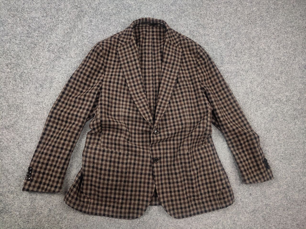 Windsor Smith Windsor Italy Design wool cashmere Brown Blazer jacket Size US L / EU 52-54 / 3 - 8 Thumbnail