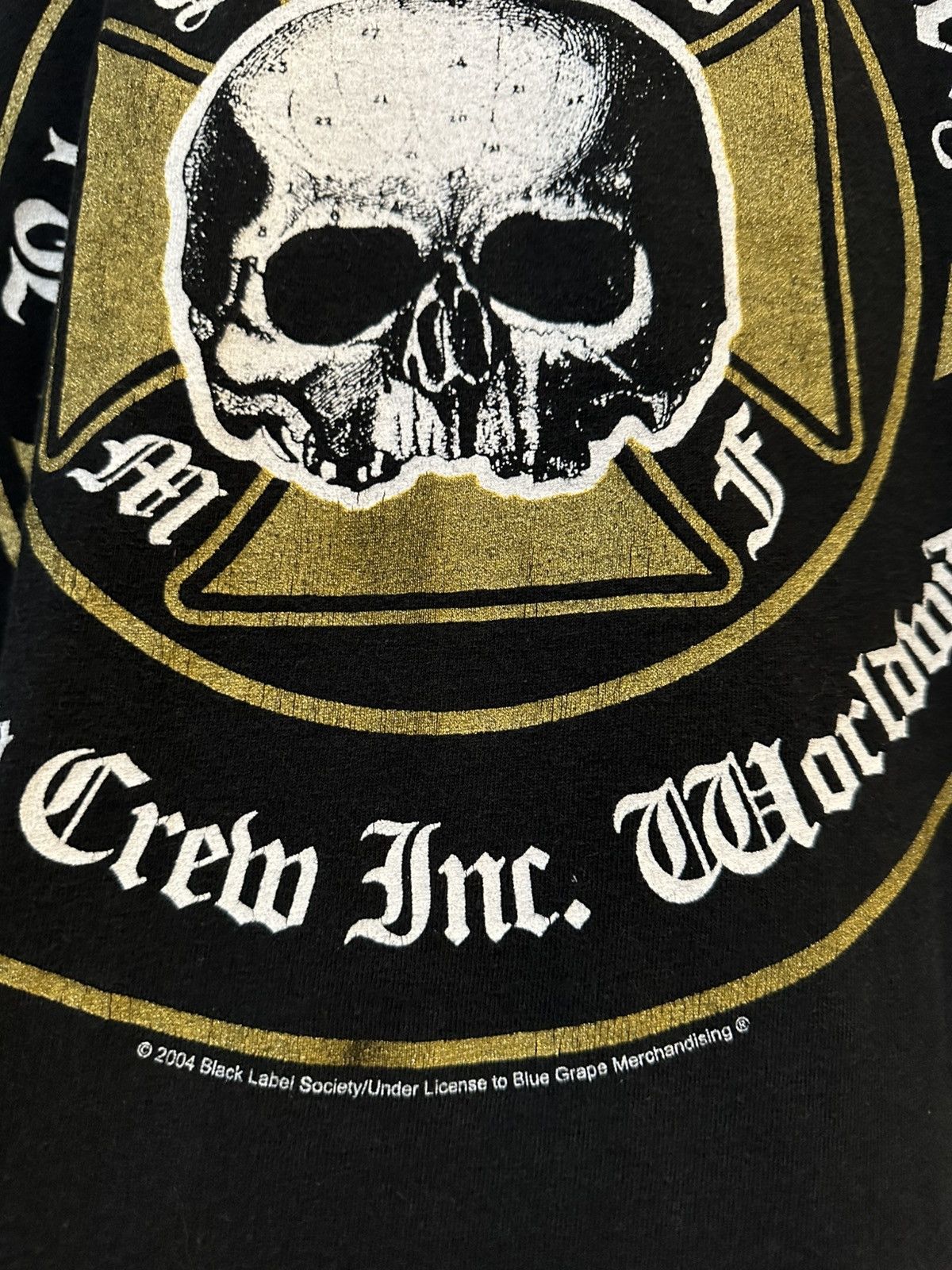 Band Tees VINTAGE 2004 BLACK LABEL SOCIETY DOOM CREW TEE RARE Size US XXL / EU 58 / 5 - 4 Thumbnail