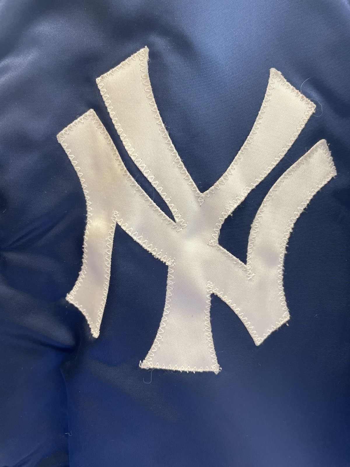 Vintage Vintage Vintage 80's Yankees Satin Starter Size US L / EU 52-54 / 3 - 4 Thumbnail
