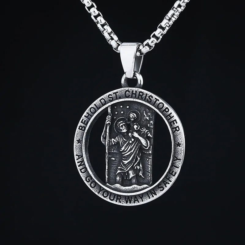 Jewelry Stainless Steel Man Necklace Size ONE SIZE - 1 Thumbnail