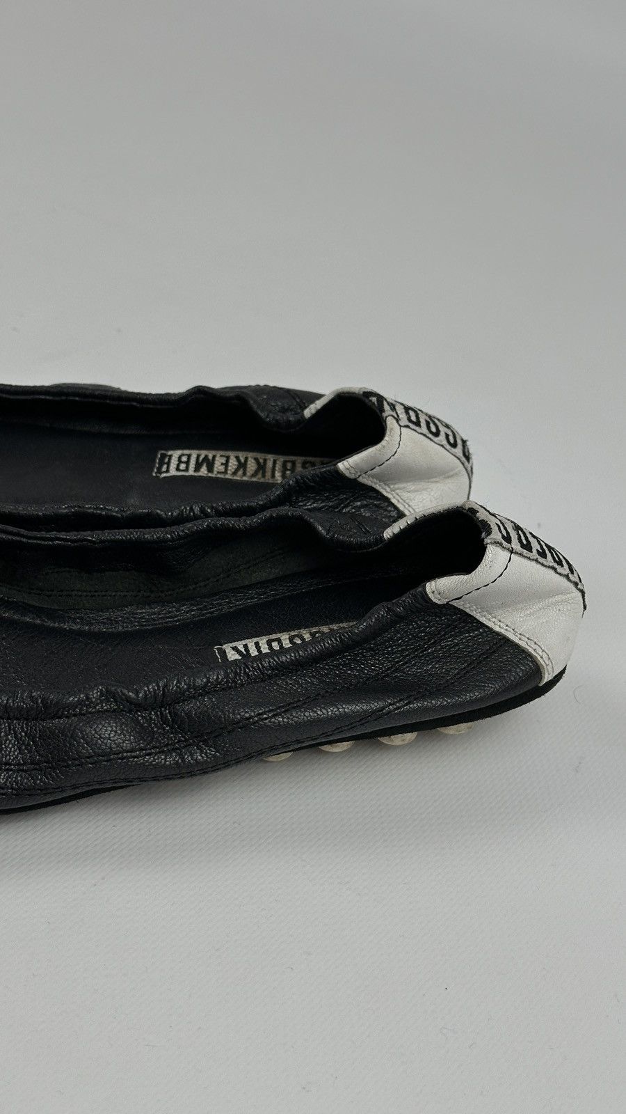 Dirk Bikkembergs Vintage Bikkembergs Leather Ballets Flats Size US 8 / IT 38 - 2 Thumbnail