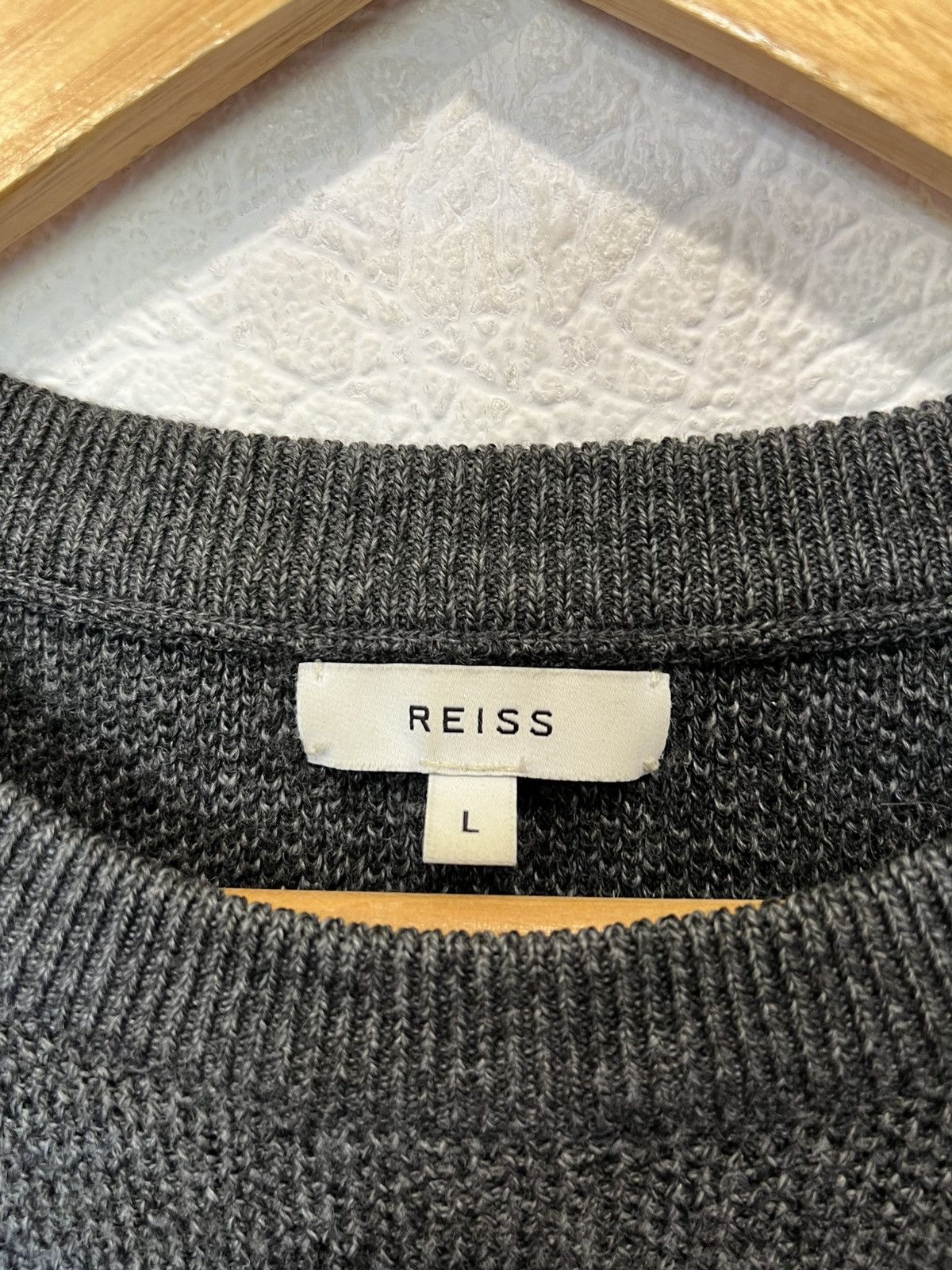 Reiss Reiss Knitted Sweater Basic Men Luxury Size US L / EU 52-54 / 3 - 4 Thumbnail