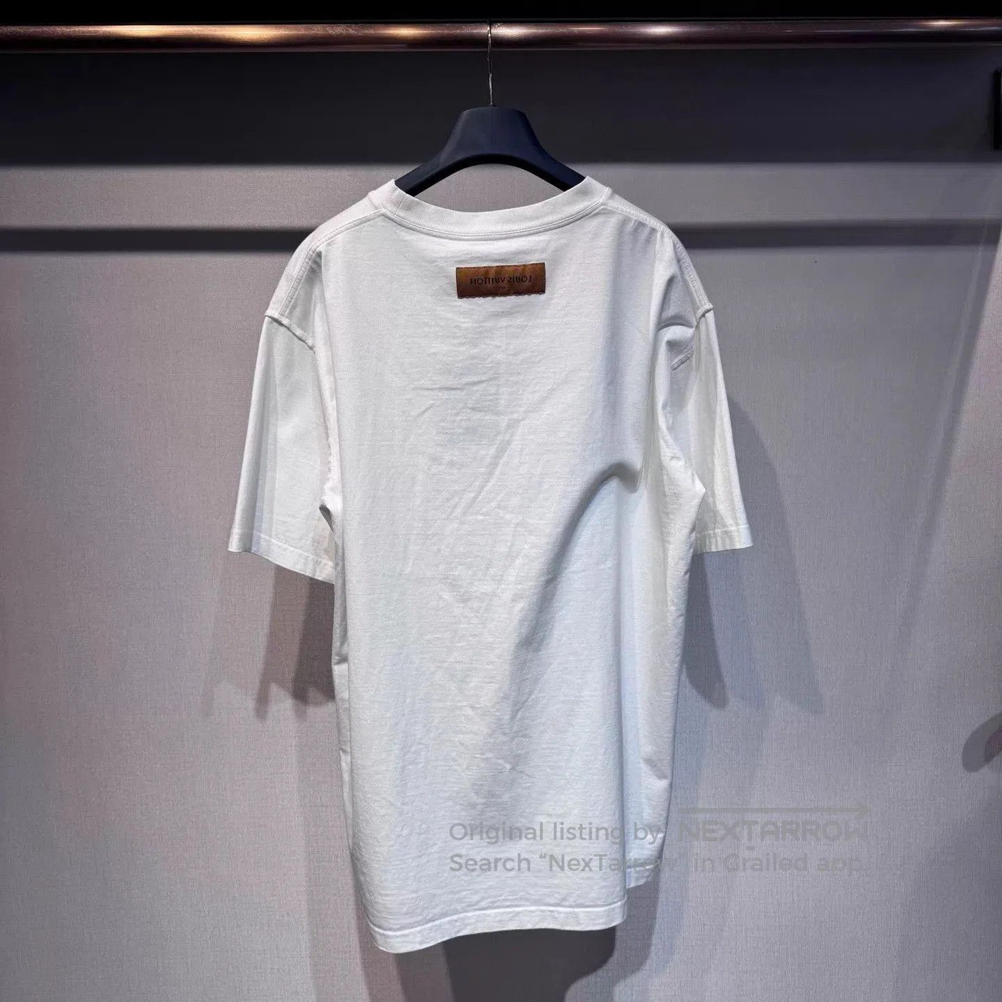 Louis Vuitton White Short-Sleeve Crewneck Shirt. Size US XXL / EU 58 / 5 - 2 Thumbnail