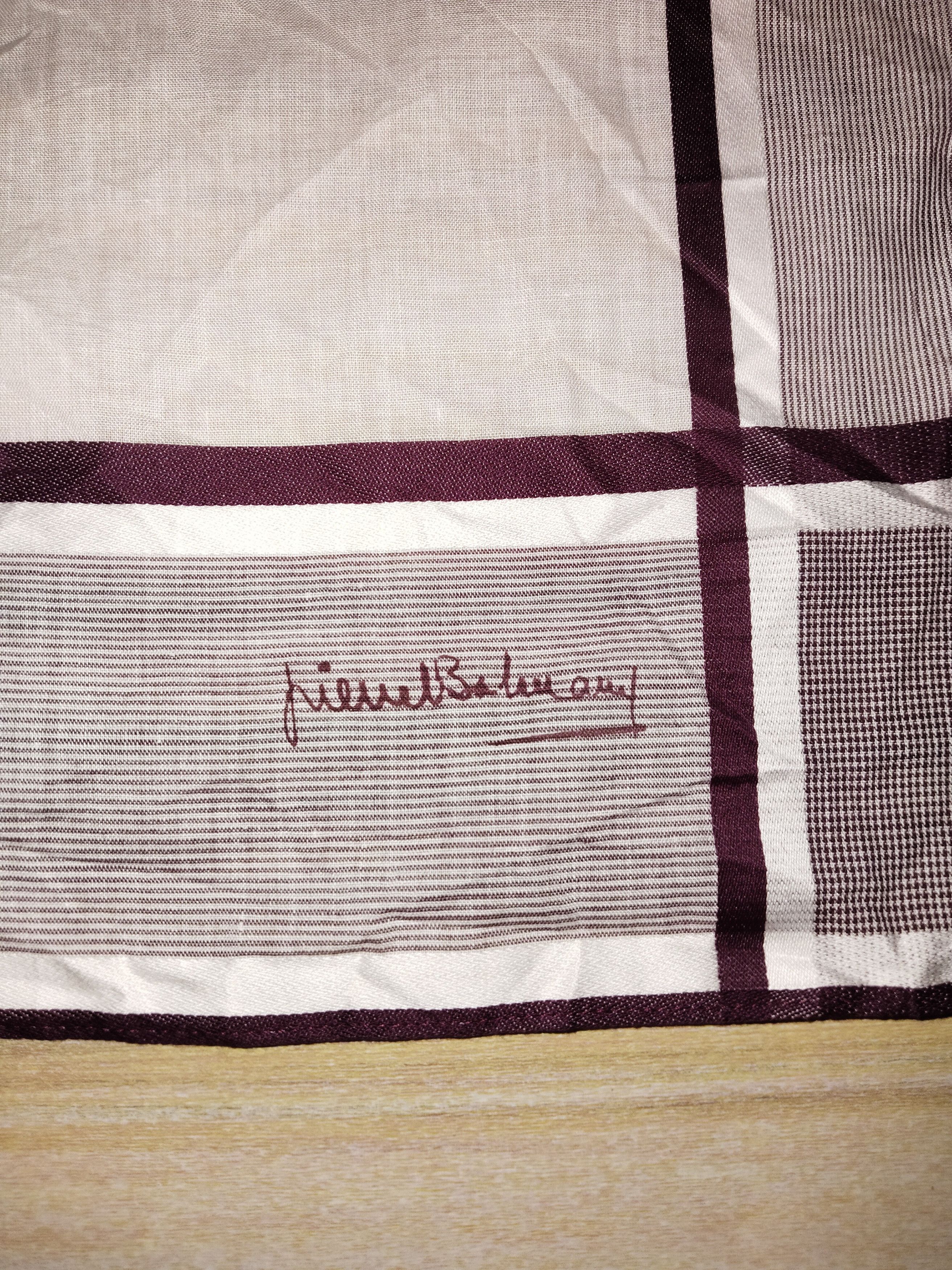 Pierre Balmain PIERRE BALMAIN Handkerchief Size ONE SIZE - 2 Thumbnail