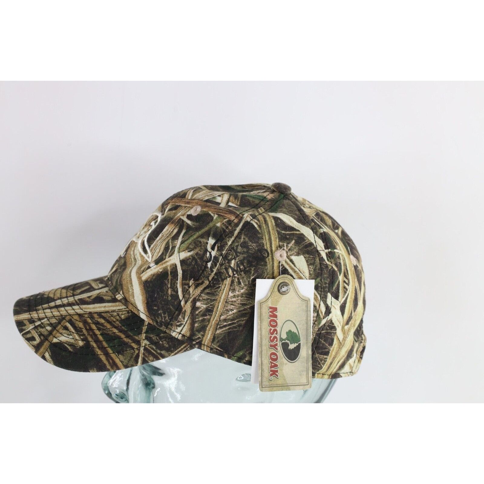 Vintage Deadstock Vintage Ducks Unlimited Spell Out Mossy Oak Hat Size ONE SIZE - 2 Thumbnail