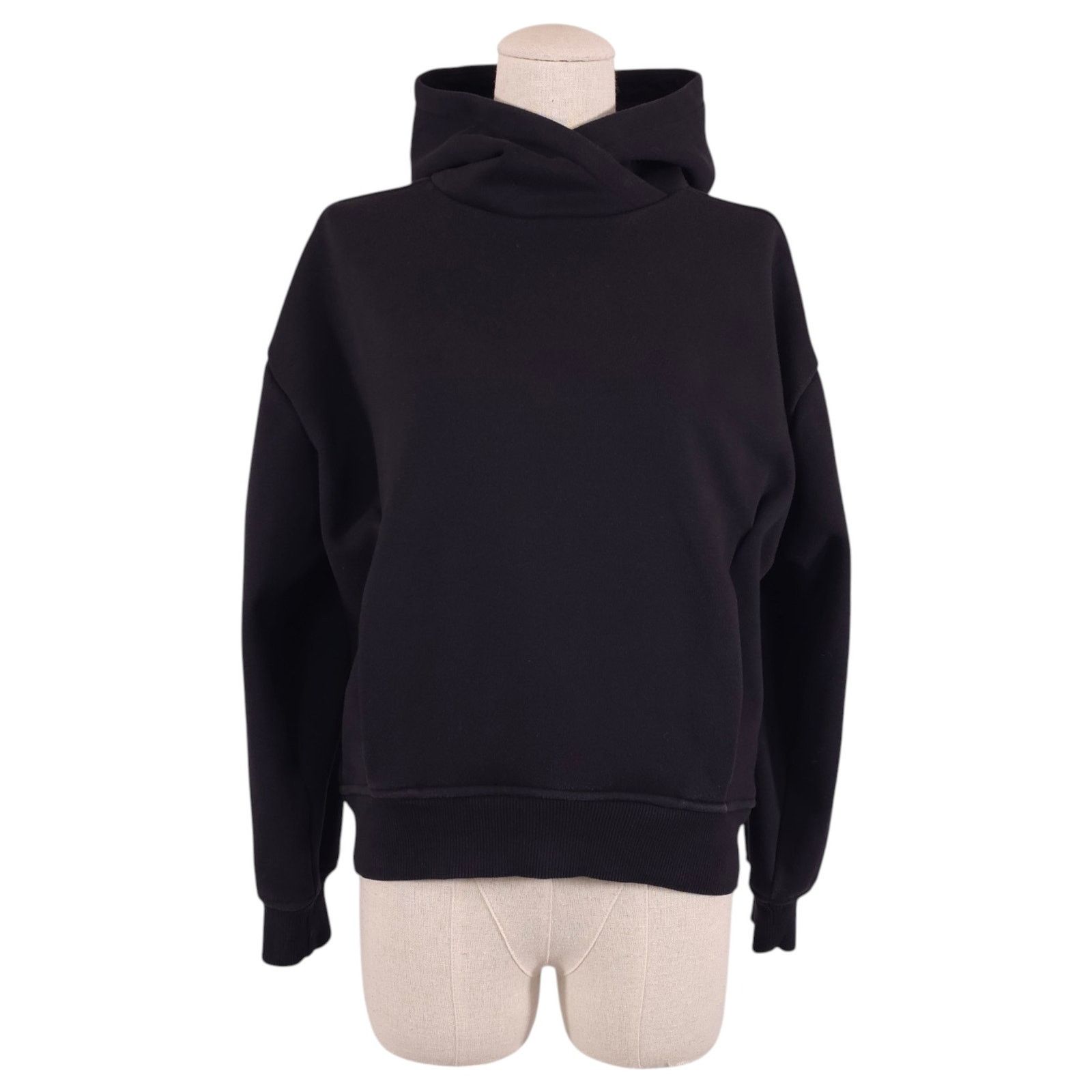 Athleta Athleta Cozy Karma Hooded Sweatshirt Black Sz Extra Small Size XS / US 0-2 / IT 36-38 - 1 Thumbnail