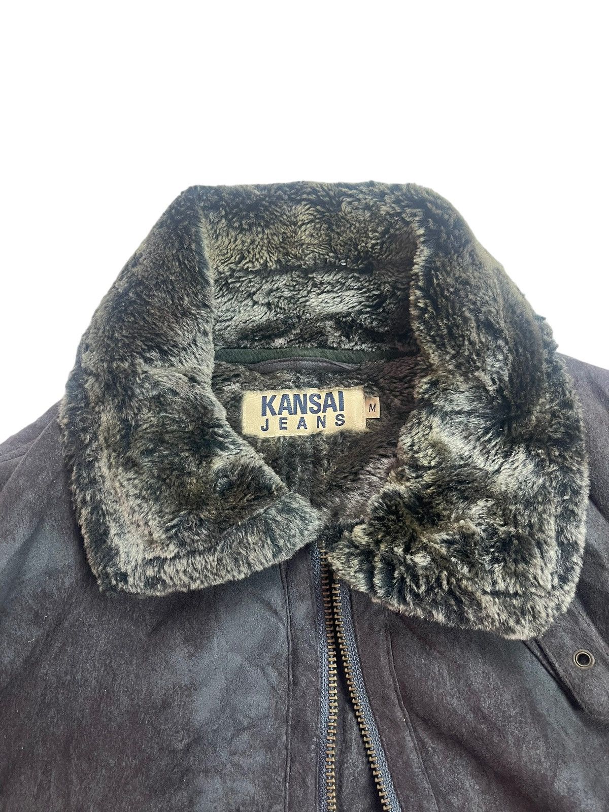 Kansai Yamamoto Kansai Jeans Jacket Suede Kansai Yamamoto B3 Jacket Size US M / EU 48-50 / 2 - 6 Thumbnail