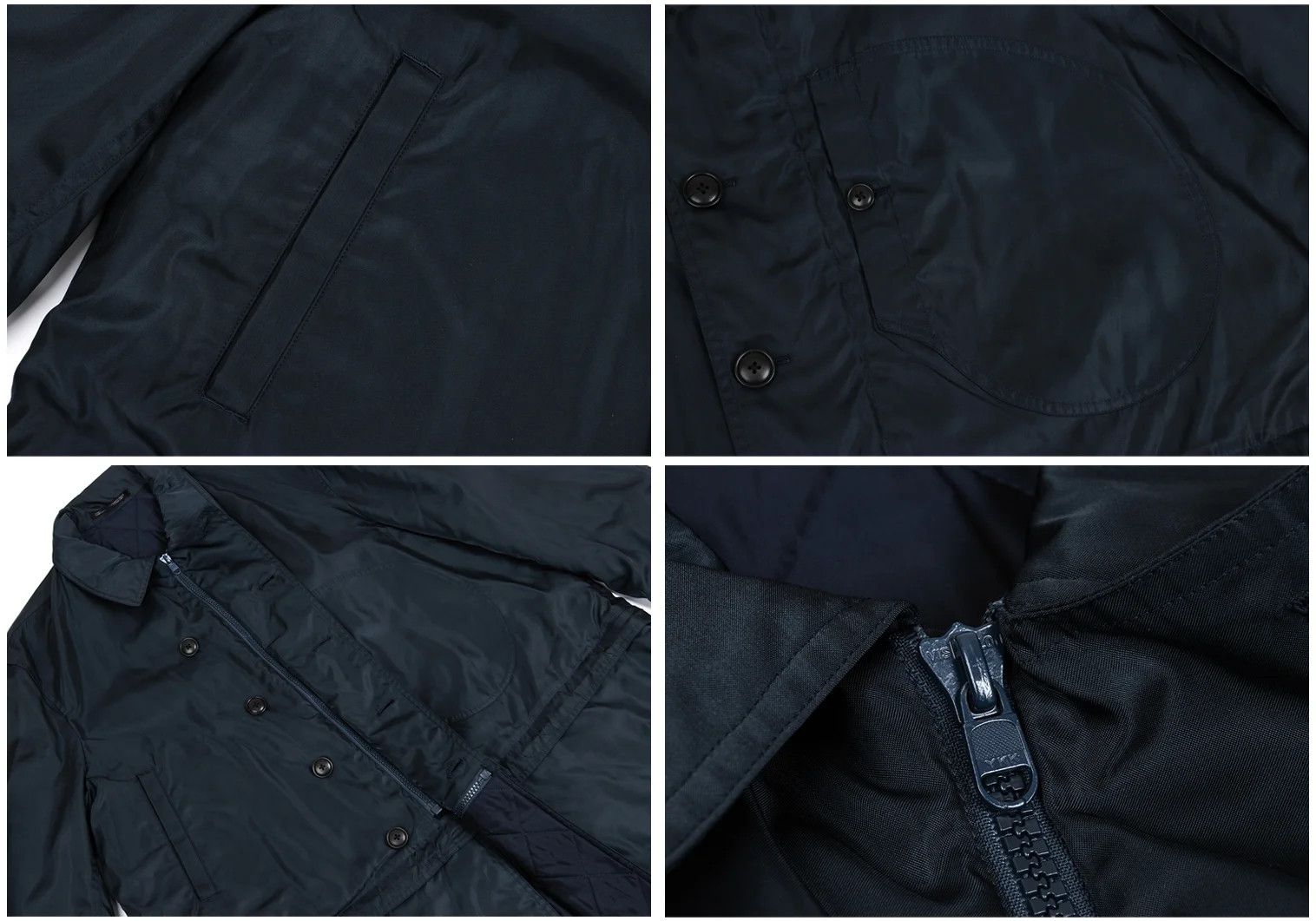 Yohji Yamamoto Yohji Yamamoto Reversible Quilted Nylon Coat Size US M / EU 48-50 / 2 - 8 Thumbnail