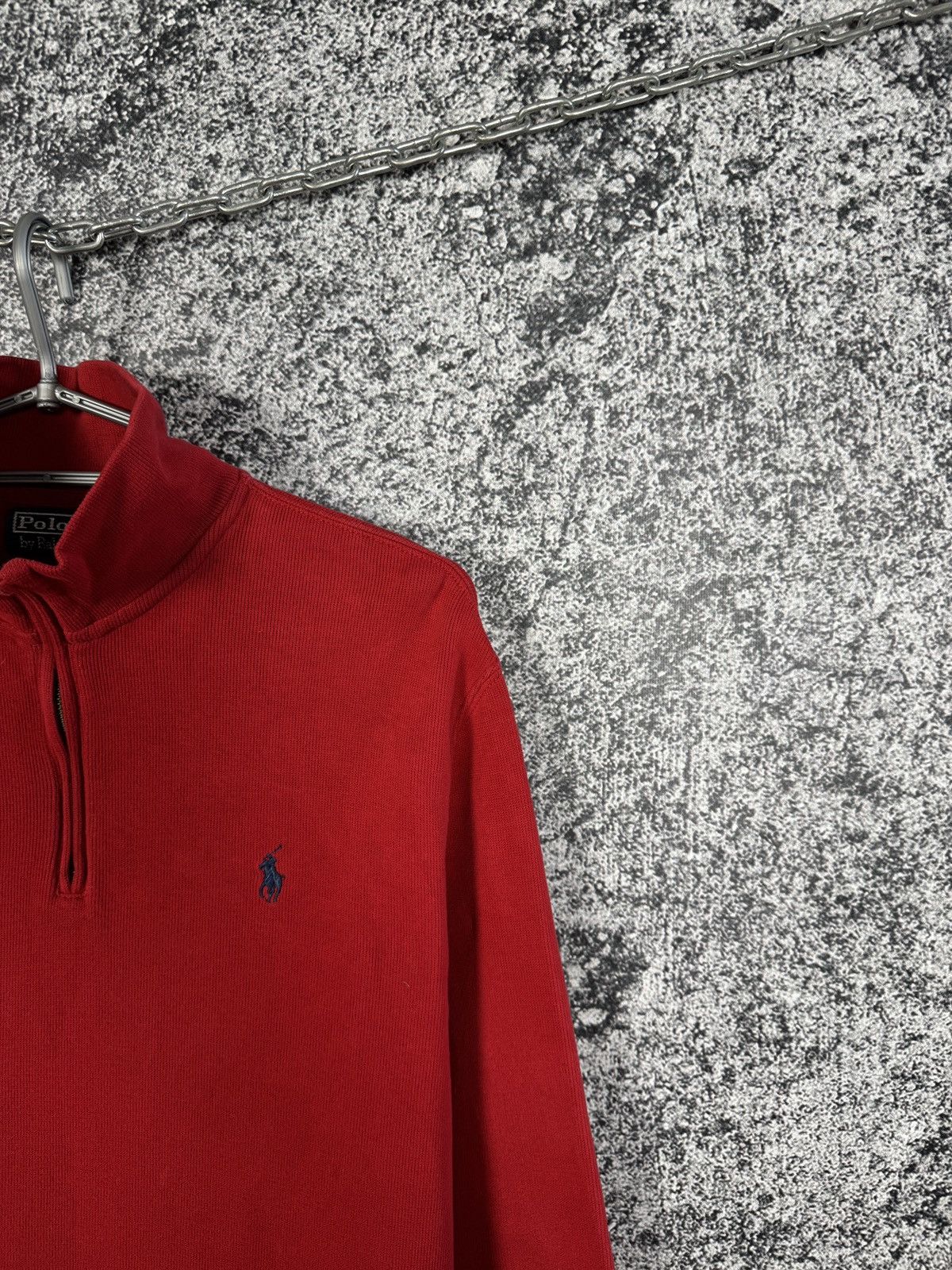 Polo Ralph Lauren Polo Ralph Lauren 1/4 Zip Sweatshirt Pullover Vintage Size M Size US M / EU 48-50 / 2 - 2 Thumbnail