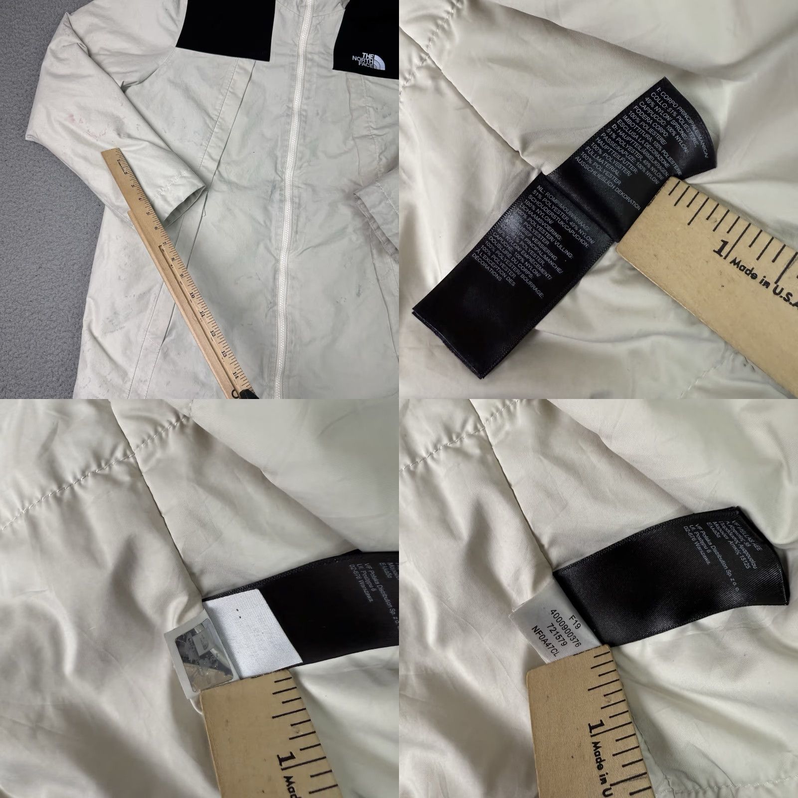 The North Face The North Face Gabby Parka Coat Women XL White Antique White Insulated Hooded Pockets Zipped Pockets Logo Regular Size Outdoor Winter Size XL / US 12-14 / IT 48-50 - 9 Thumbnail