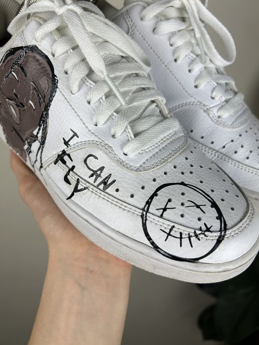 travis scott custom shoes