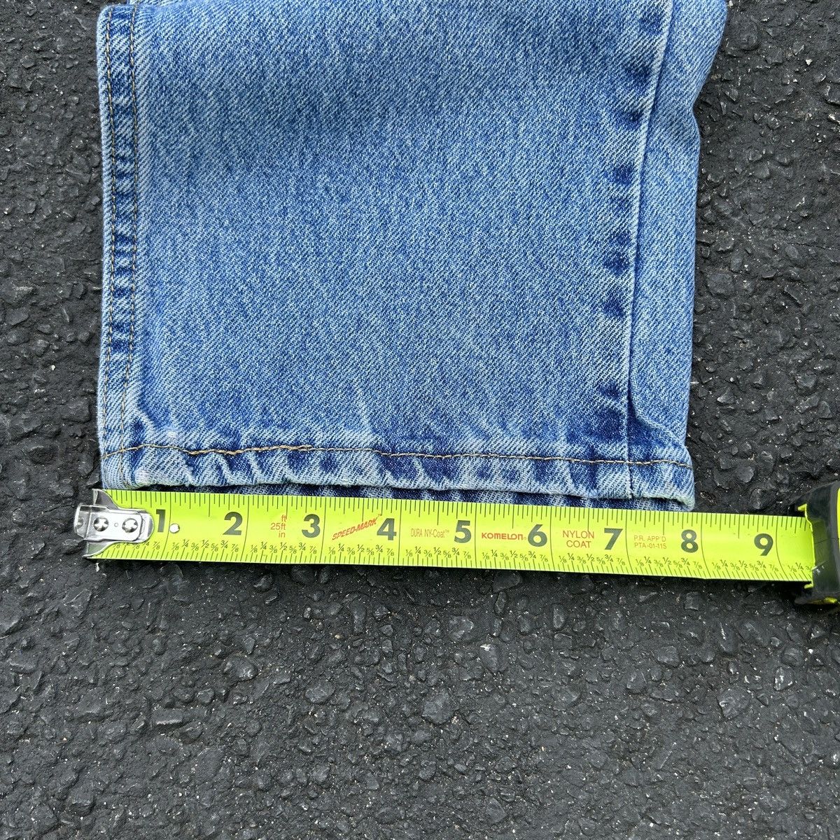 Carhartt Vintage faded light blue washed Lee jeans workwear Size US 32 / EU 48 - 7 Thumbnail