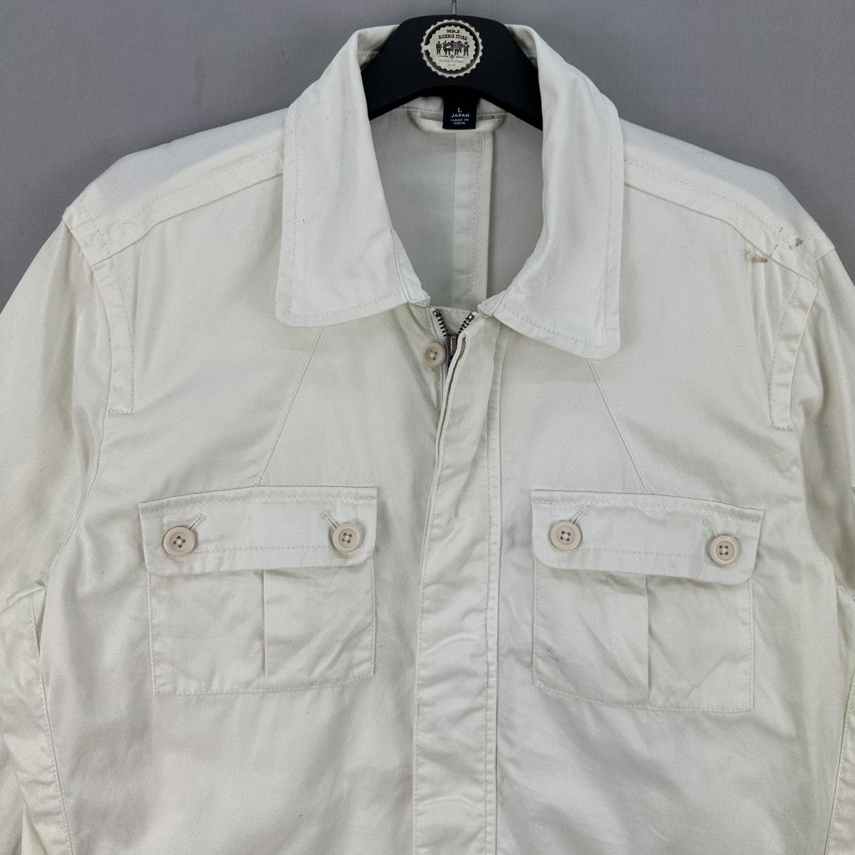 Lands' End Military Style Combat Jacket by Lands' End Size US L / EU 52-54 / 3 - 7 Thumbnail