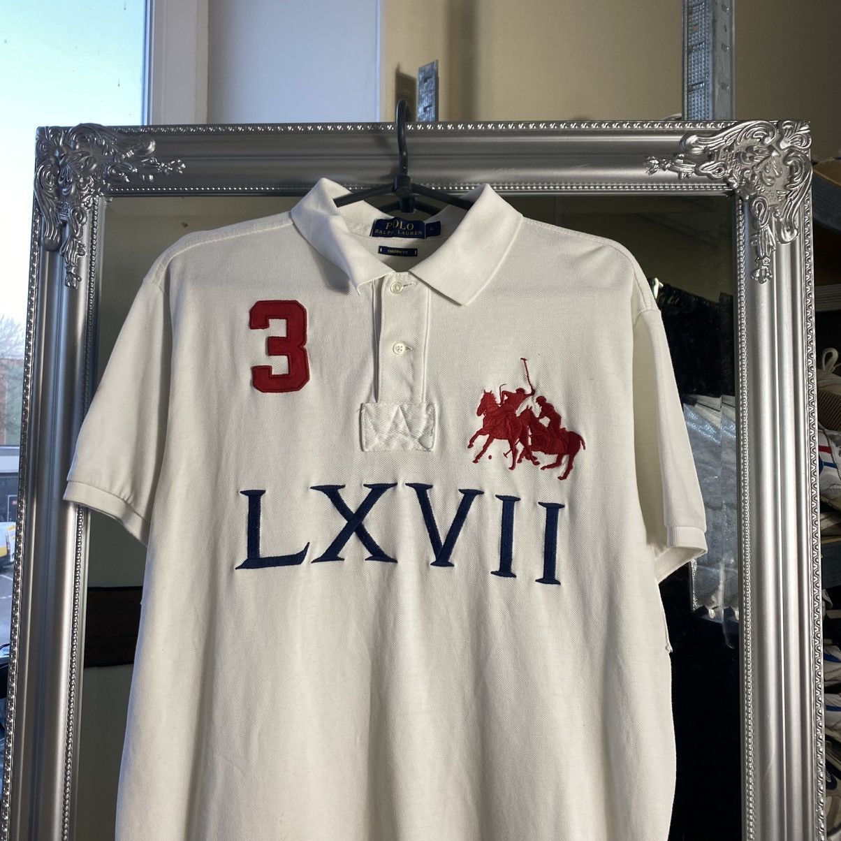 Polo Ralph Lauren Polo Ralph Lauren polo 3 Chief Keef big logo Size US L / EU 52-54 / 3 - 3 Thumbnail