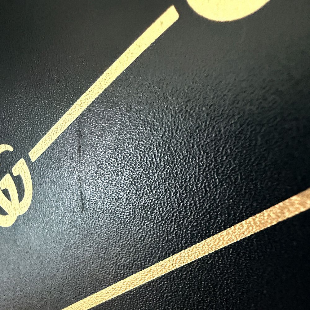 Gucci Gucci Women's Black and Gold Wallet-Purses Size ONE SIZE - 8 Thumbnail