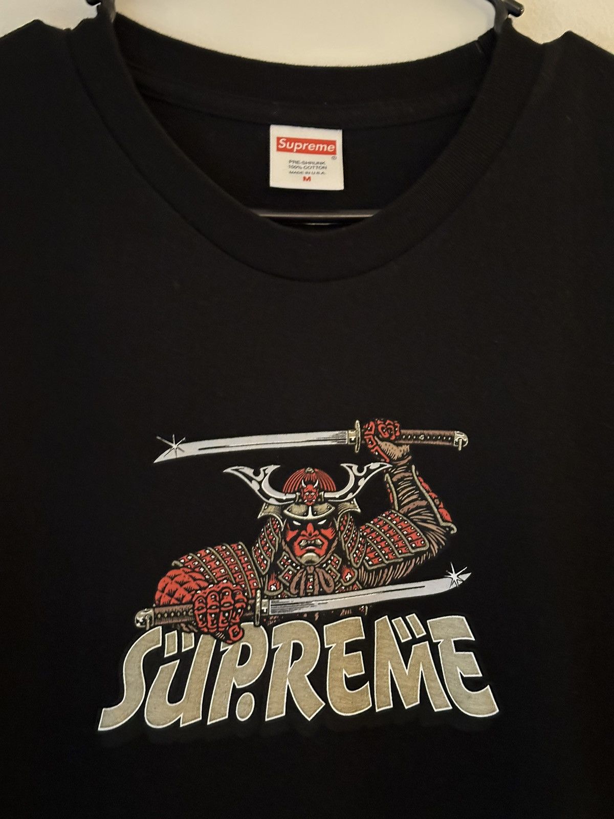Supreme Supreme Samurai Tee Size US M / EU 48-50 / 2 - 2 Thumbnail