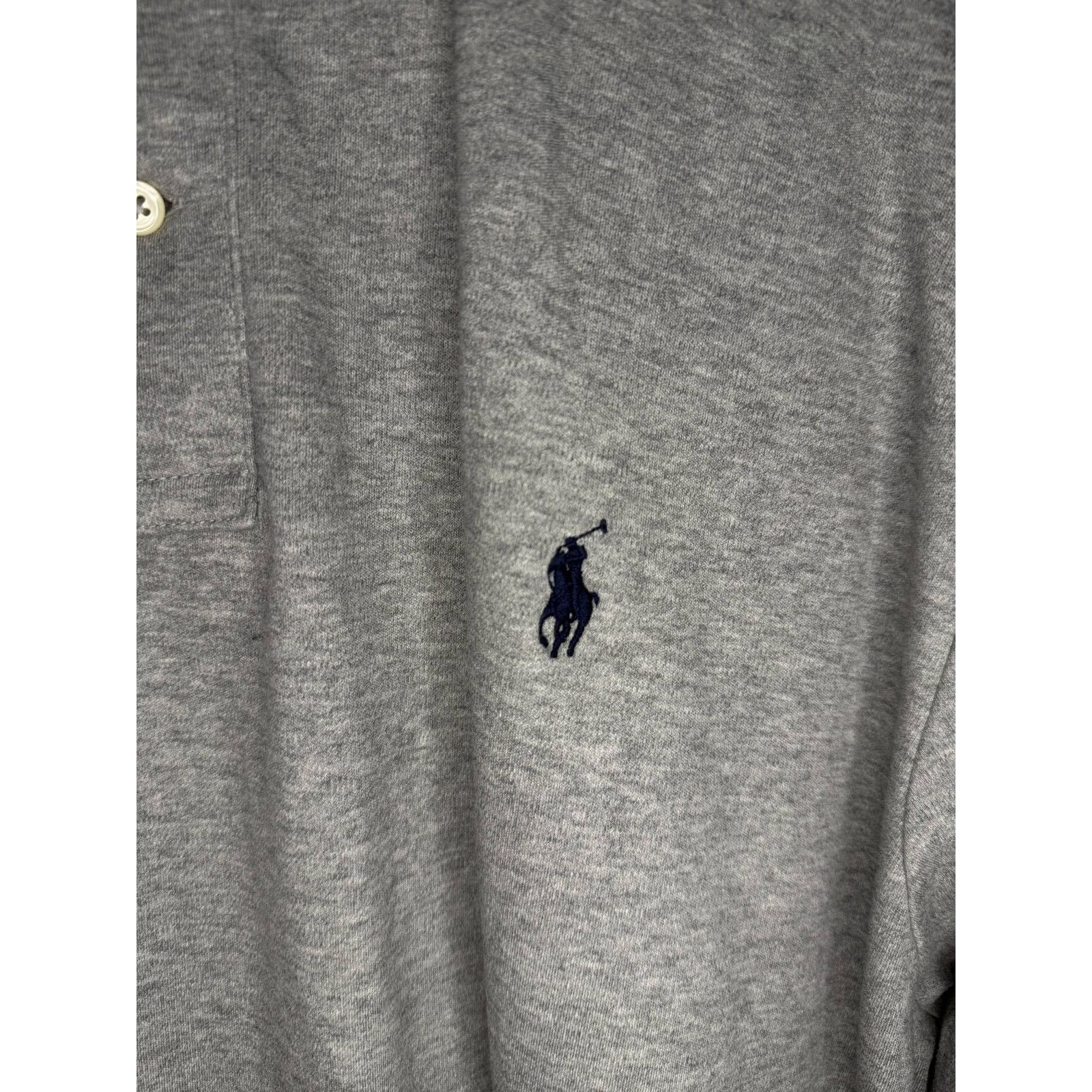 Polo Ralph Lauren POLO Ralph Lauren Classic Fit Cotton Polo Gray Men's XXL Size US XXL / EU 58 / 5 - 6 Thumbnail