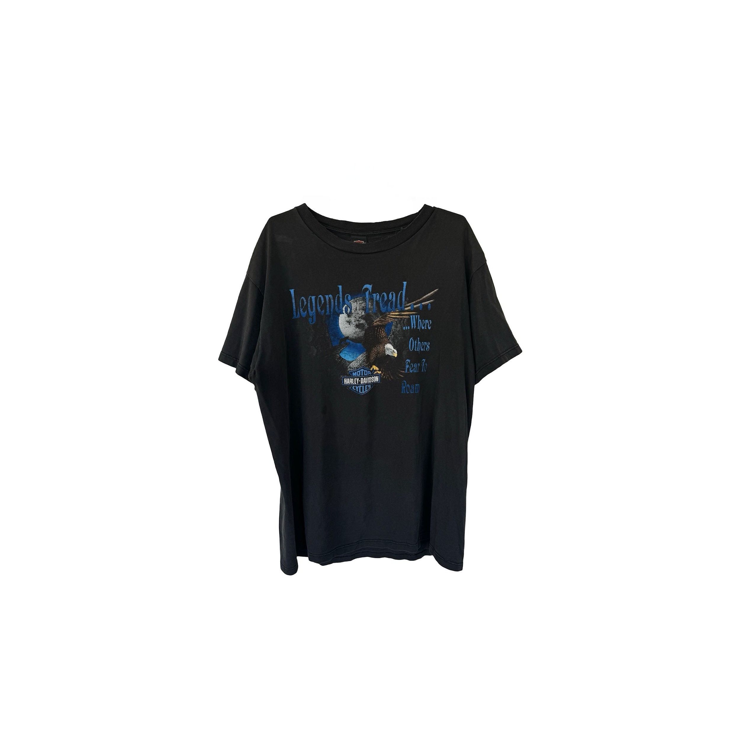 Vintage Legends Tread Harley Davidson Alaska Tee Size US XL / EU 56 / 4 - 1 Thumbnail