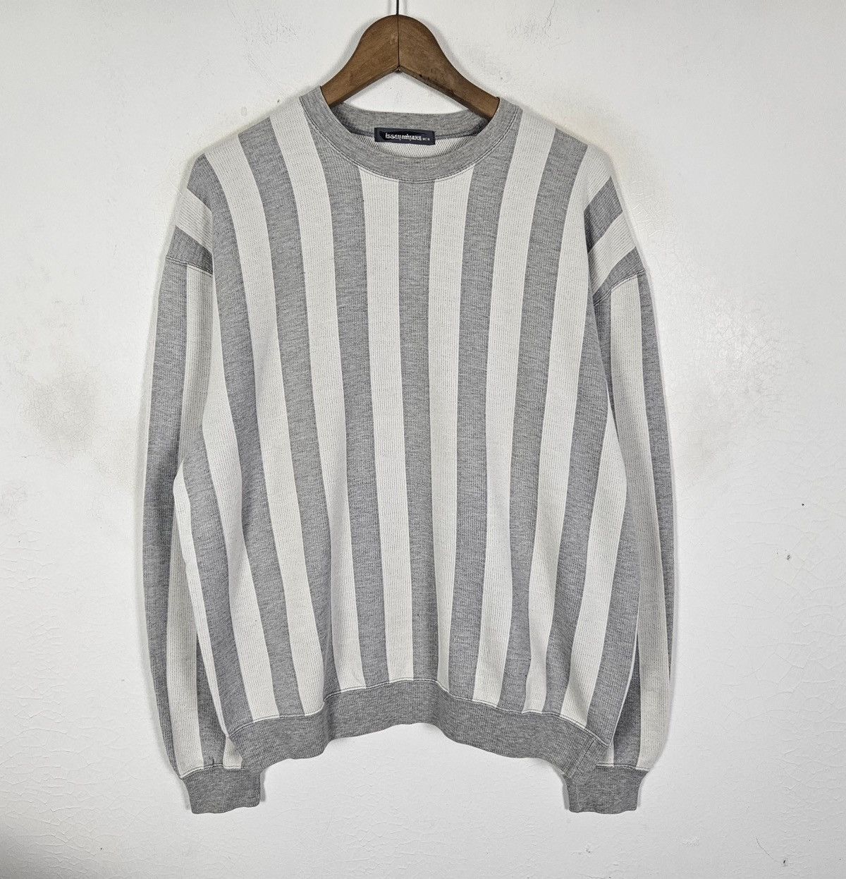Issey Miyake Issey Miyake Men stripe sweatshirt Size US S / EU 44-46 / 1 - 3 Thumbnail