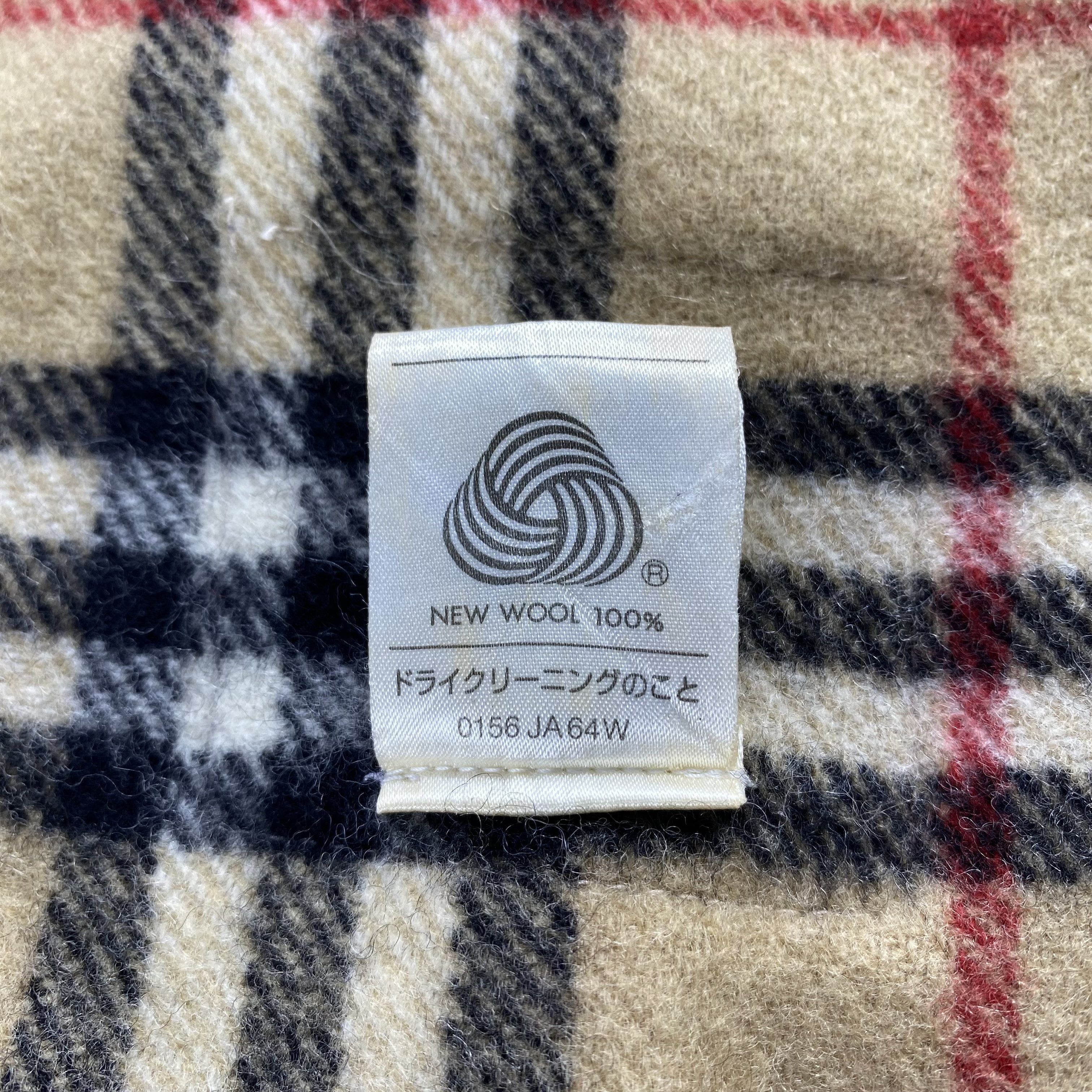 Burberry × Vintage Burberry Scarf Neck Wrap Big Size Muffler Size ONE SIZE - 4 Thumbnail