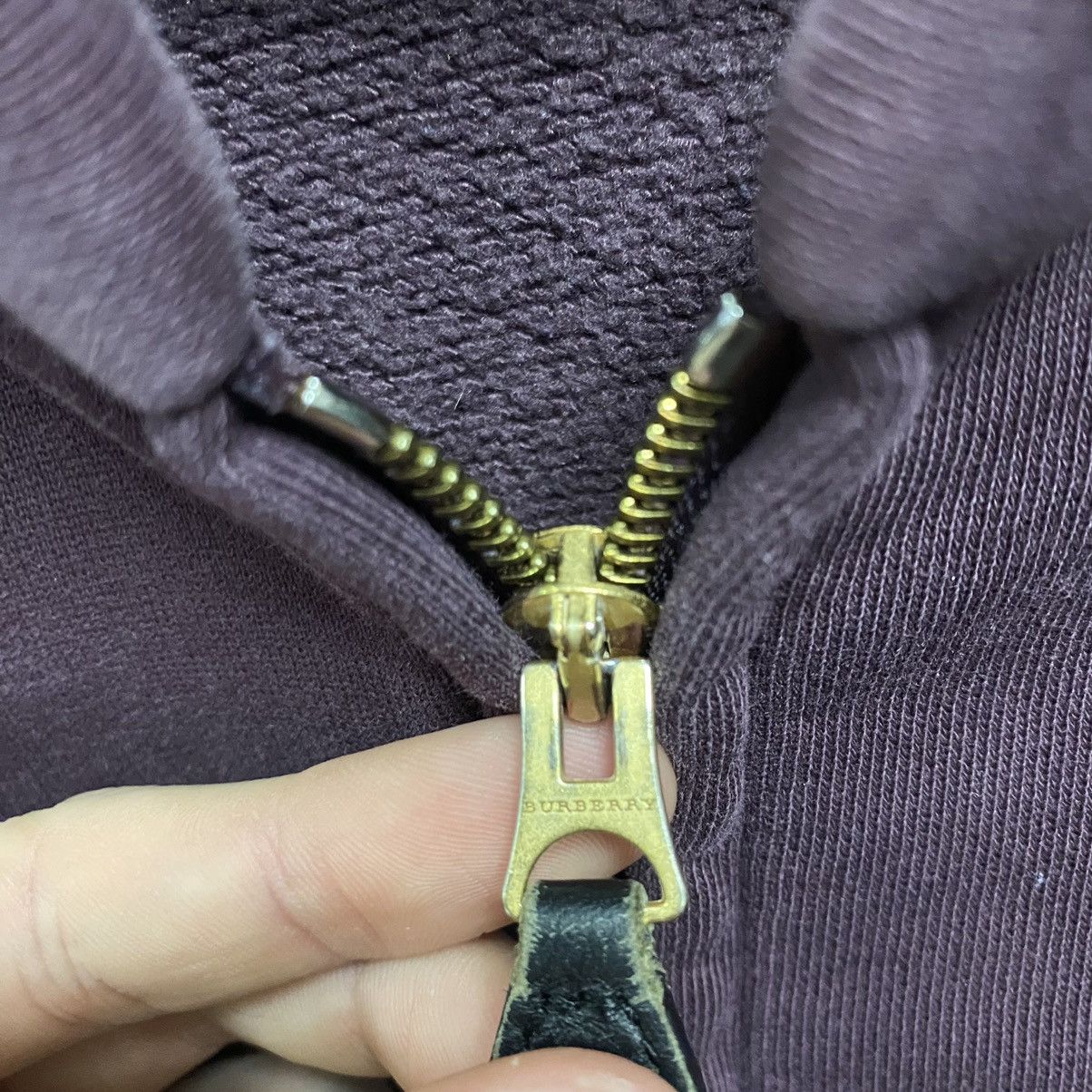 Burberry Vintage Burberry zip hoodie Size US S / EU 44-46 / 1 - 6 Thumbnail