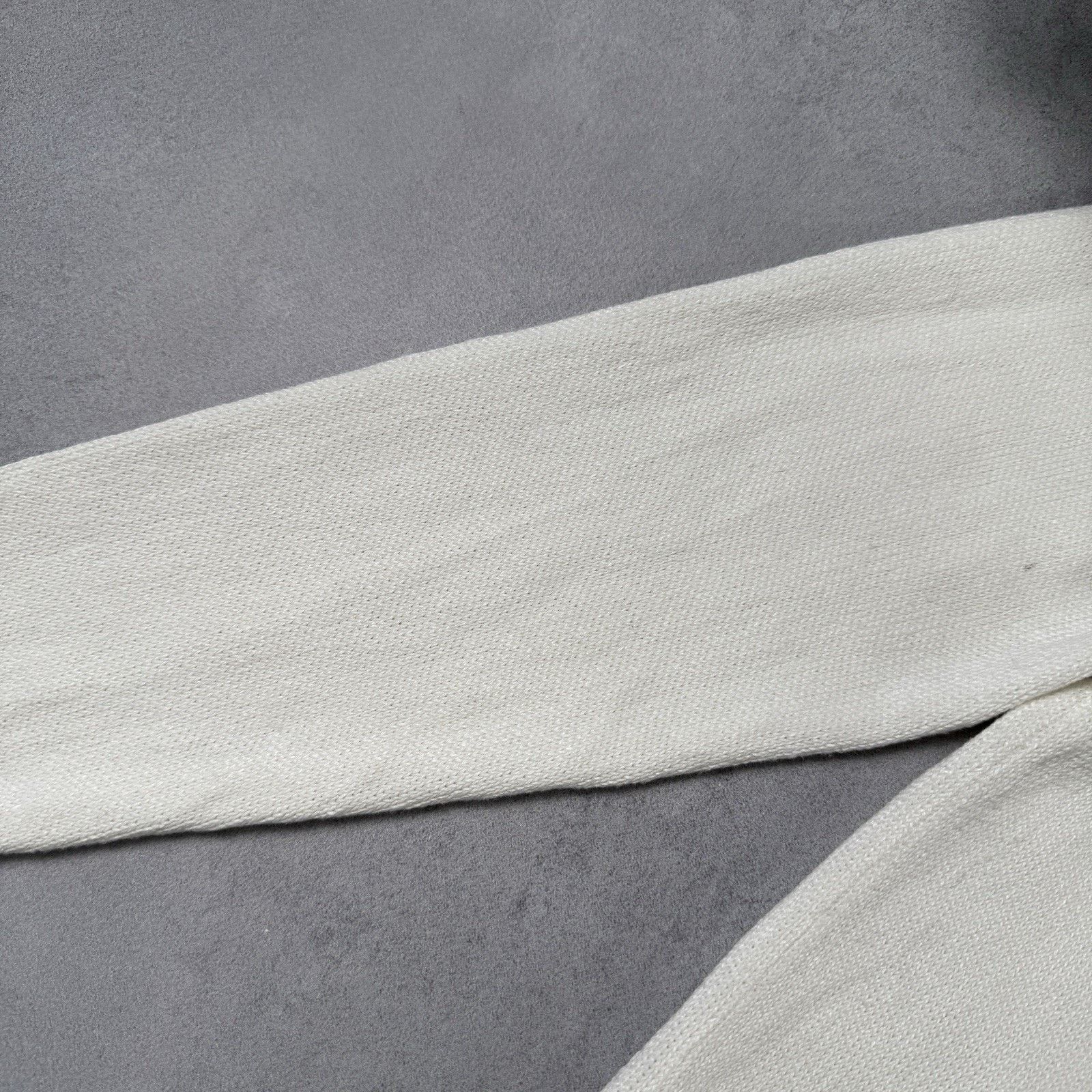 Zanone Zanone Men Linen/Cotton Cardigan Size 50 White Made In Italy Size US M / EU 48-50 / 2 - 16 Thumbnail