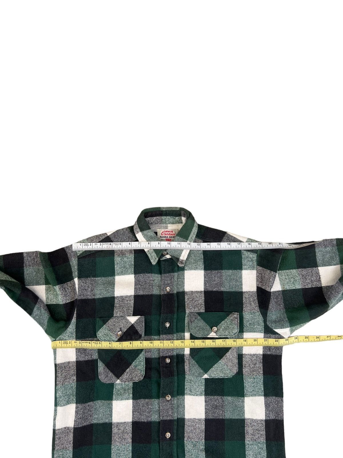 Levi's Vtg Levi’s Outdoors Usa Check Board Flannel Alaska Shirt Size US M / EU 48-50 / 2 - 3 Thumbnail