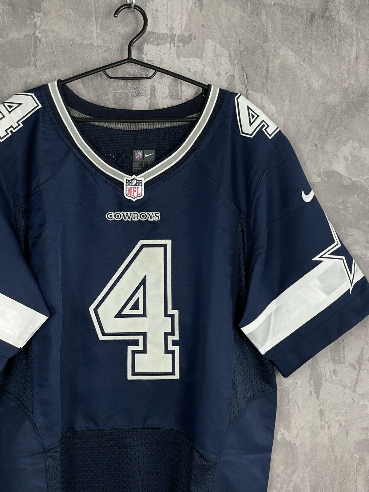 NFL × Nike × Vintage 🌟 VINTAGE 00’S NIKE NFL DALLAS COWBOYS „PRESCOTT 4” JERSEY Size US M / EU 48-50 / 2 - 4 Thumbnail
