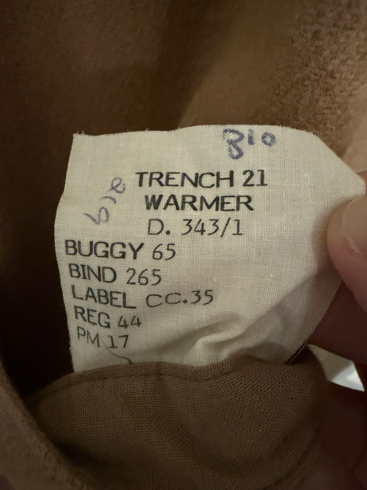 Burberry Vintage Burberrys’ Trench Coat 44R w/ Removable Wool Liner Size US S / EU 44-46 / 1 - 6 Thumbnail