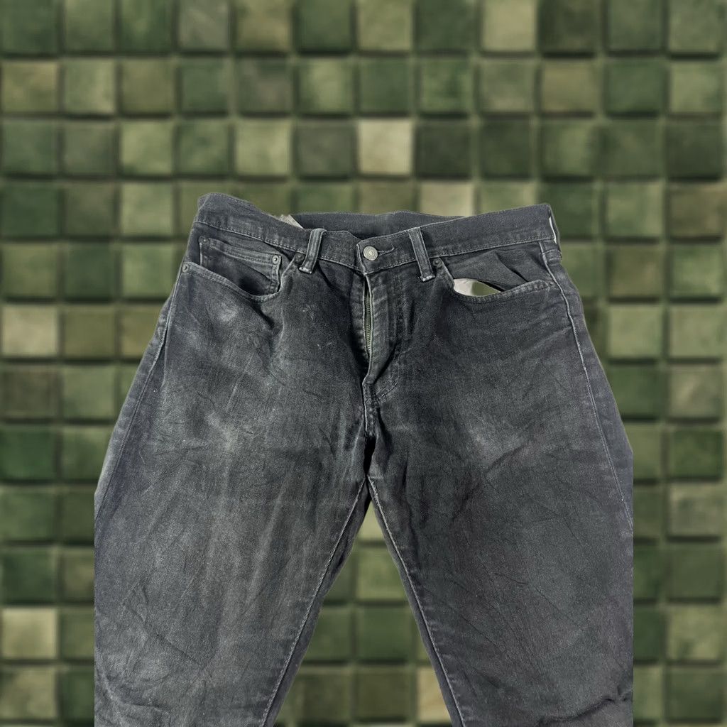 Levi's Levi's Mens Jeans 34x30 Black Straight Regular Fit Distressed Outdoor Workwear 5-Pocket Denim Cotton USA 90s Cowboy Levis 500 Series Size US 34 / EU 50 - 1 Thumbnail