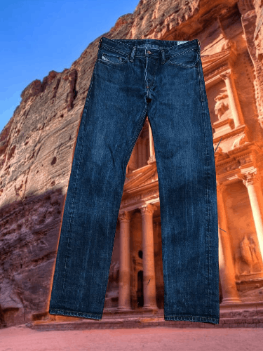 Diesel Denim pants Diesel KOOLTER logo blue vintage jeans Size US 30 / EU 46 - 1 Thumbnail