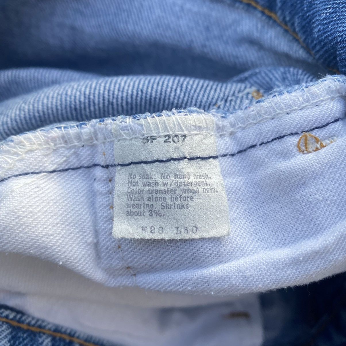 Levi's Vintage Clothing × Vintage 1970s Levis Talon Boot Cut Flare Size US 27 - 11 Thumbnail