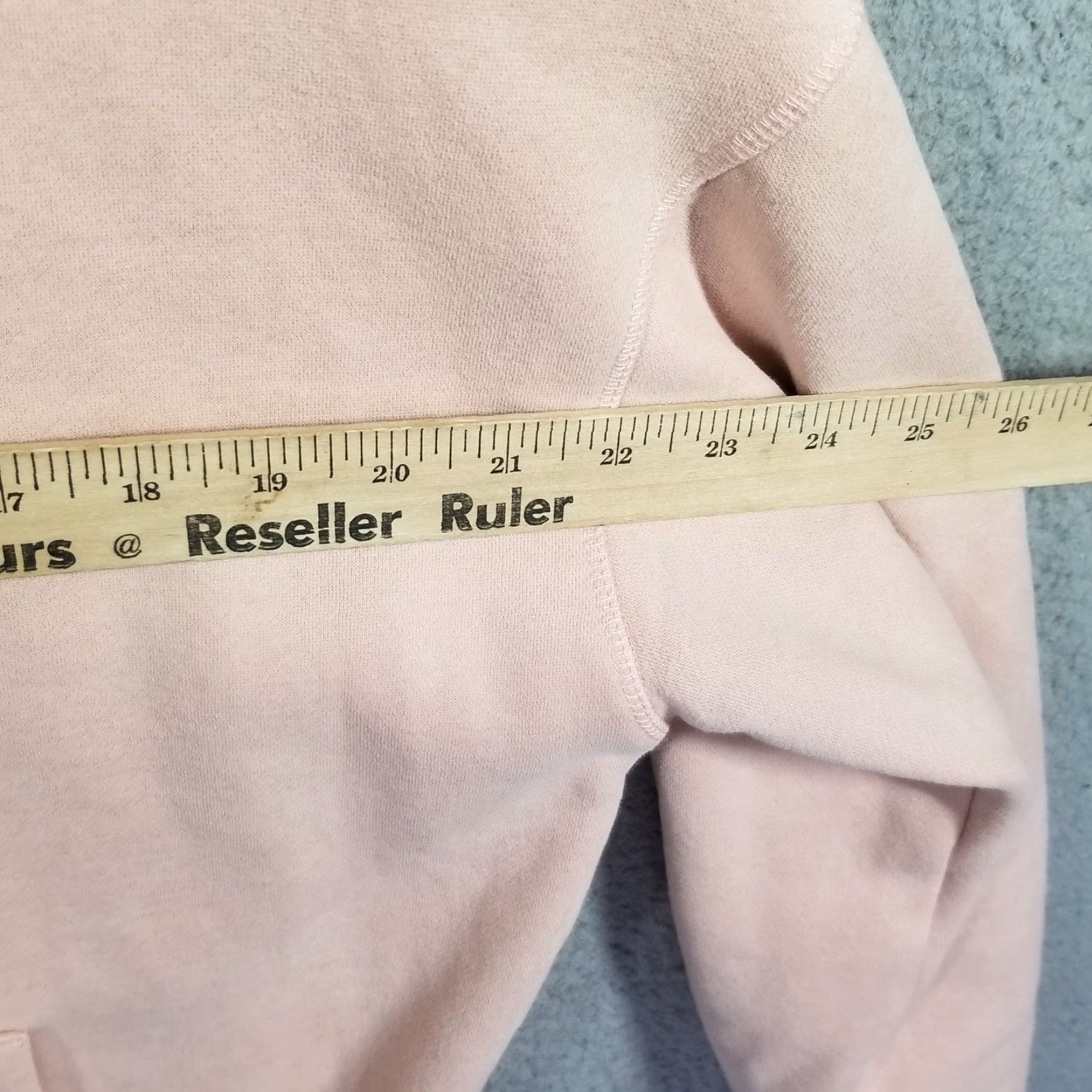 Vintage Raw Gear Hoodie Mens Medium Pullover Embroidered Heavyweight Pink Size US M / EU 48-50 / 2 - 7 Thumbnail