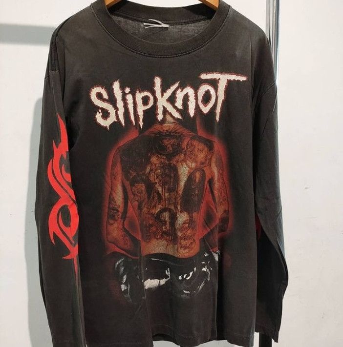 Slipknot Vintage SLIPKNOT Long Sleeve T-shirt Size US L / EU 52-54 / 3 - 1 Thumbnail