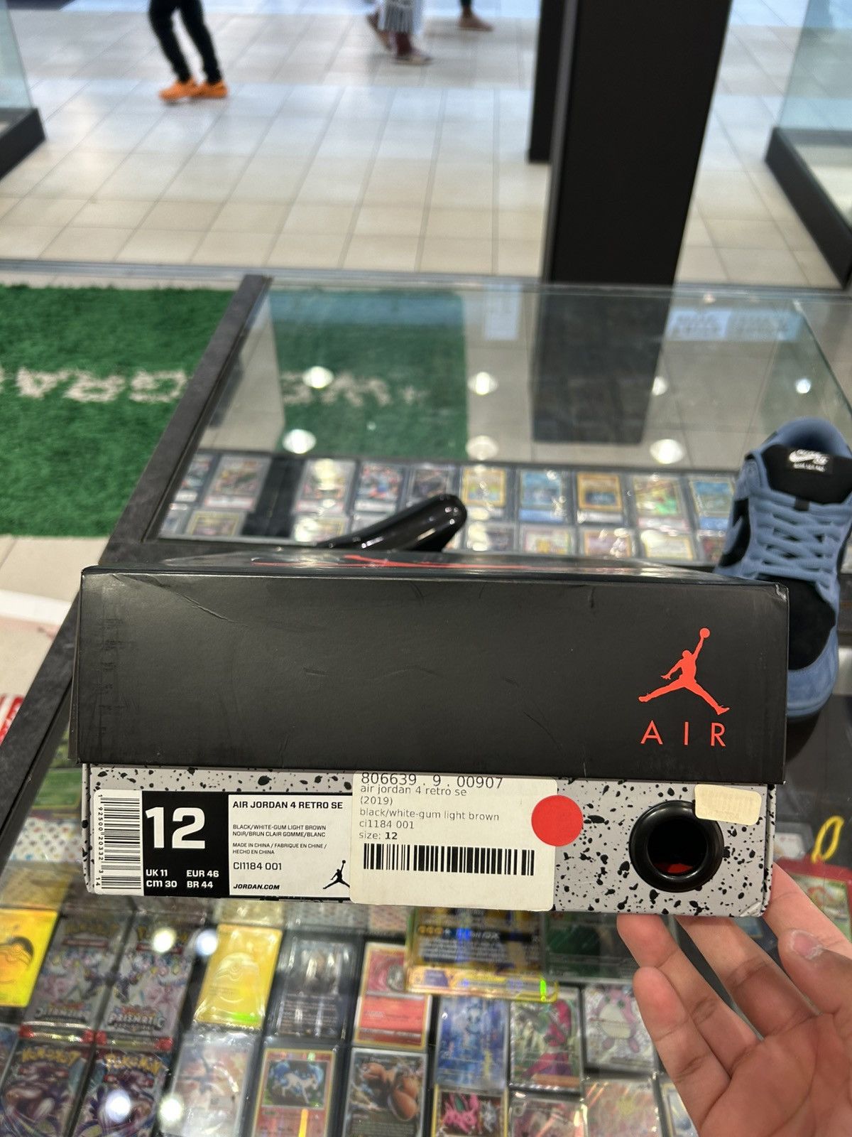 Jordan Brand Jordan 4 retro Laser Blackgum Size US 12 / EU 45 - 12 Thumbnail