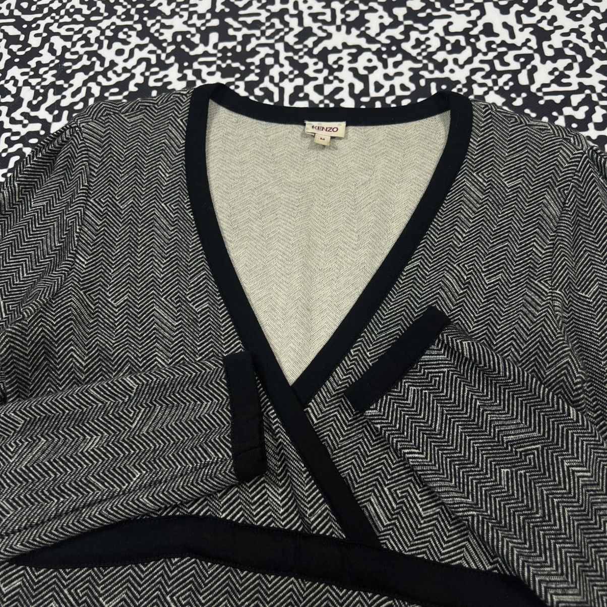 Kenzo Vintage Y2K Kenzo Paris Abstract Print Luxury Mini Dress Size M / US 6-8 / IT 42-44 - 7 Thumbnail