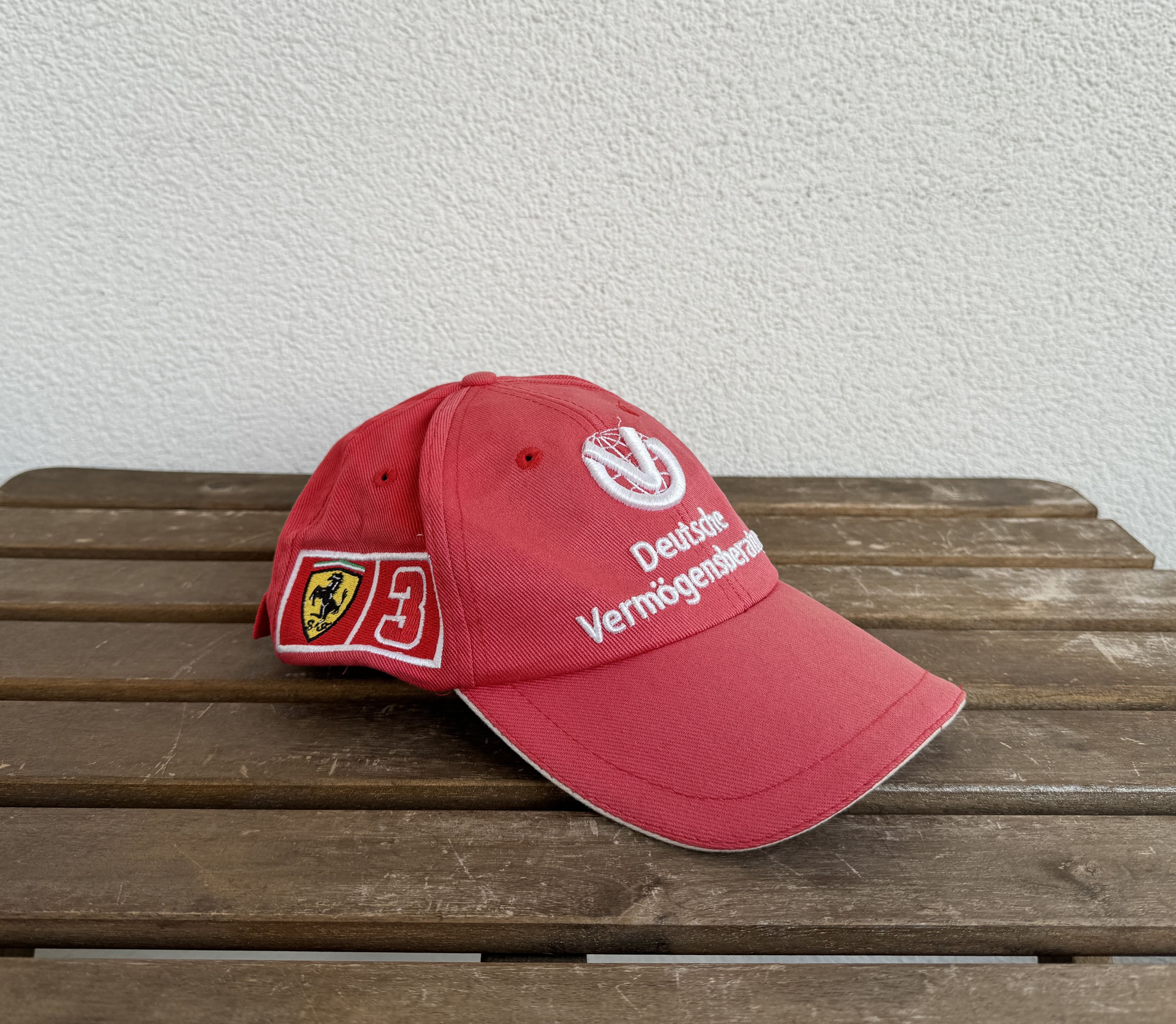 Ferrari Ferrari Formula 1 Cap Michael Schumacher 3 Red One Size Size ONE SIZE - 1 Preview