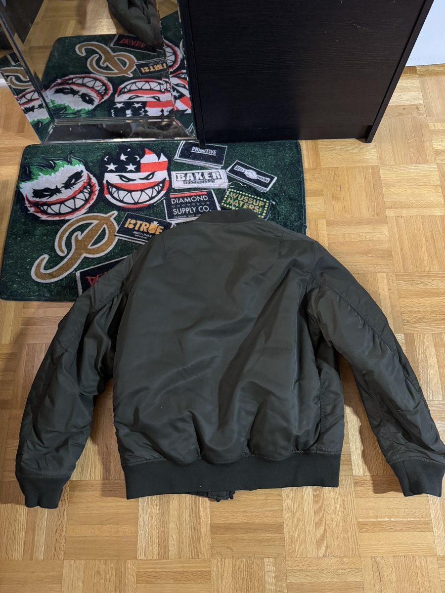 Uniqlo Green Bomber Jacket Size US M / EU 48-50 / 2 - 3 Thumbnail