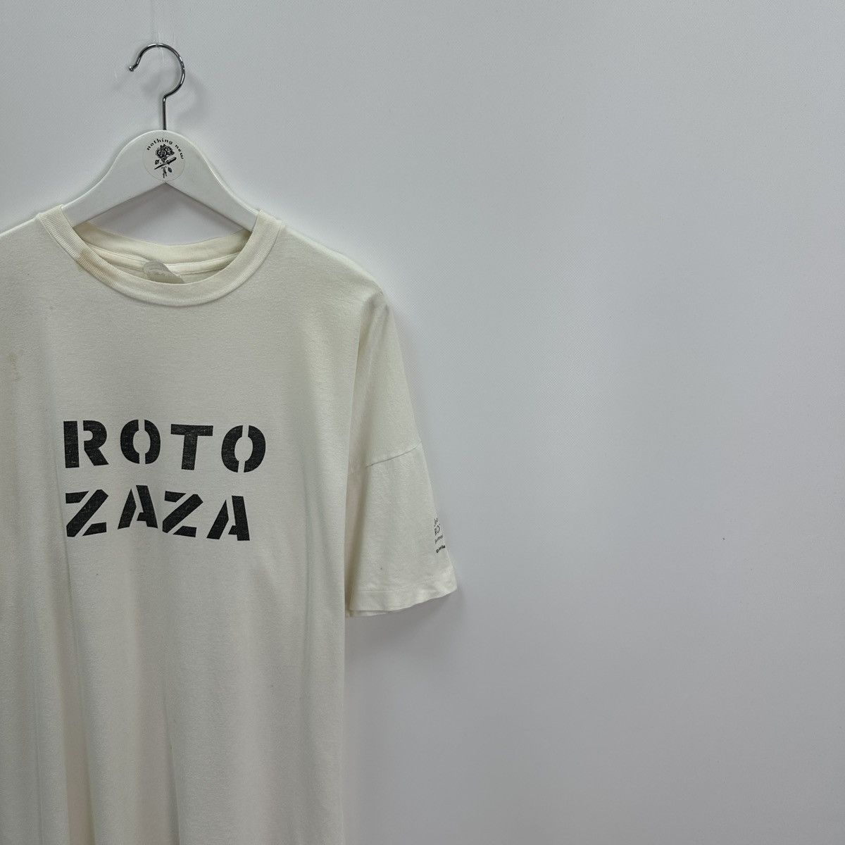 Vintage Vintage 90s Roto Zaza Jean Tinquely Gallery Basel art tee Size US XL / EU 56 / 4 - 2 Thumbnail
