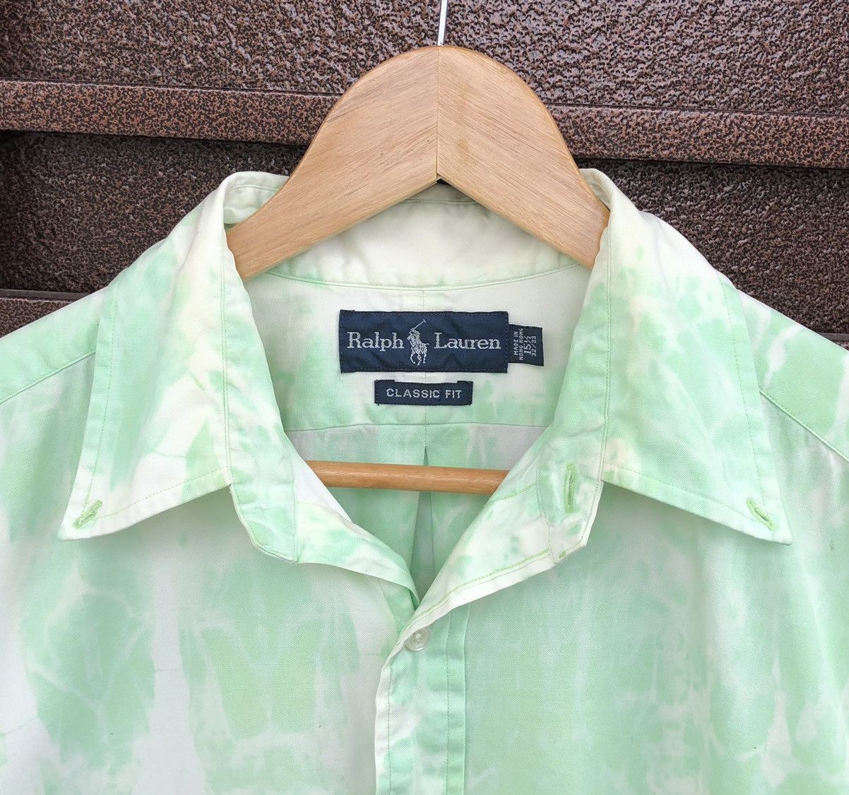 Polo Ralph Lauren Polo Ralph Lauren Men Tie Dye Button Down Short Sleeve Shirt Size US M / EU 48-50 / 2 - 8 Thumbnail