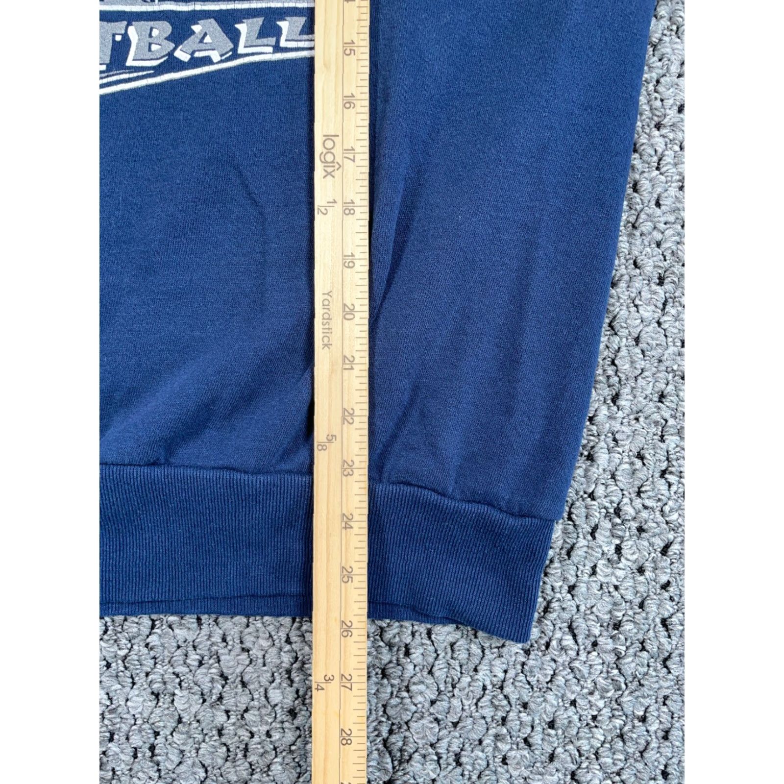 Jerzees VINTAGE Jerzees Michigan Heritage High School Football Sweatshirt Adult XL Blue Graphic Print Heavyweight 90s Mens Sweatshirt Size US XL / EU 56 / 4 - 7 Thumbnail