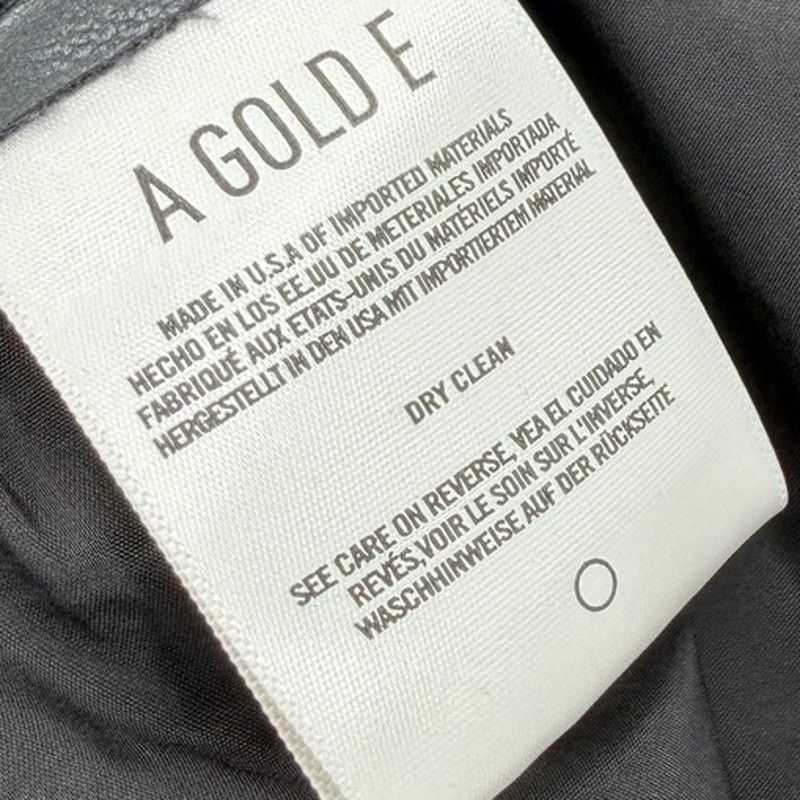 Agolde AGOLDE Detox Recycled Leather 90s Pinch High Waist Pant Size 26" / US 2 / IT 38 - 5 Thumbnail