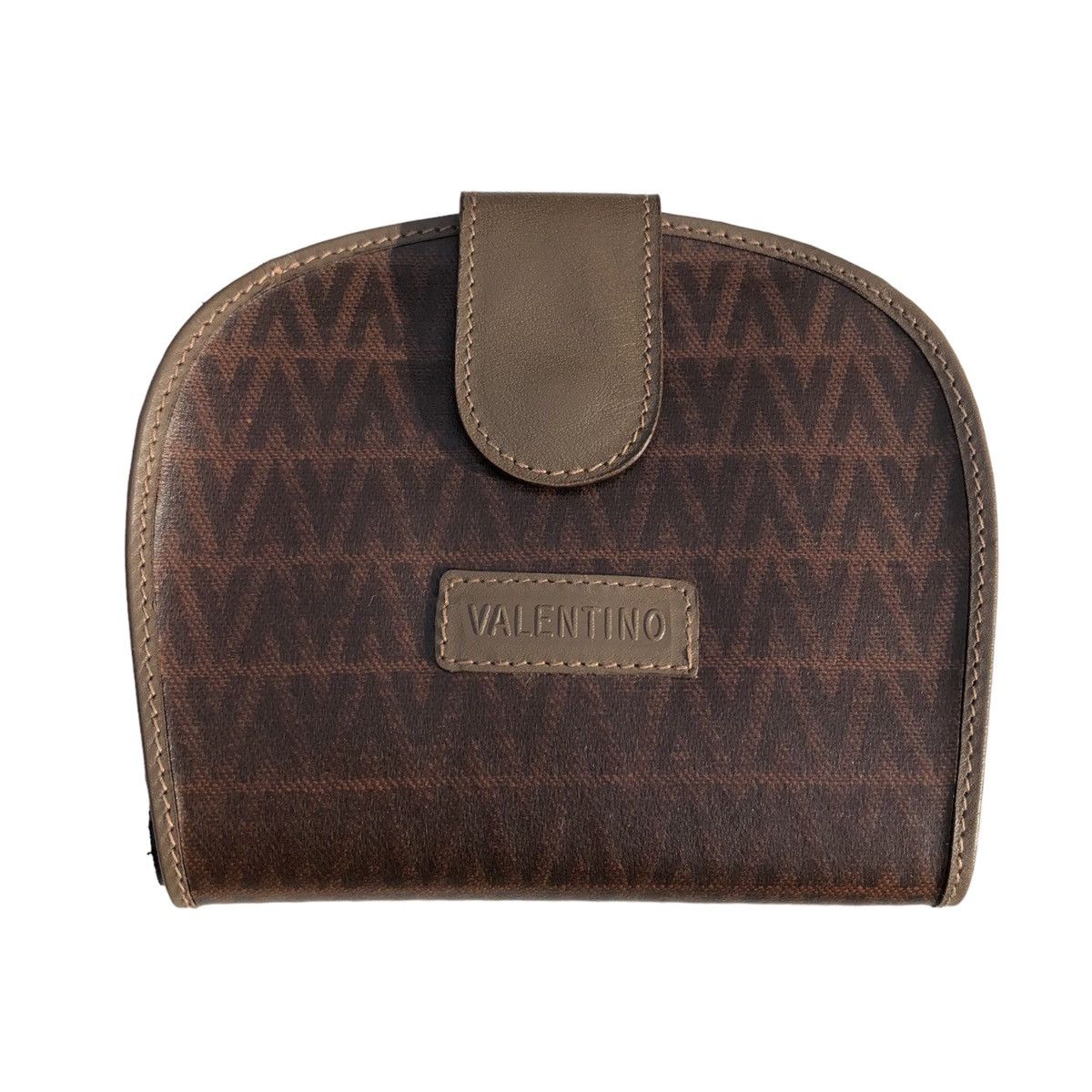 Valentino Mario Valentino Italy Overprinted V Women Wallet Size ONE SIZE - 5 Thumbnail