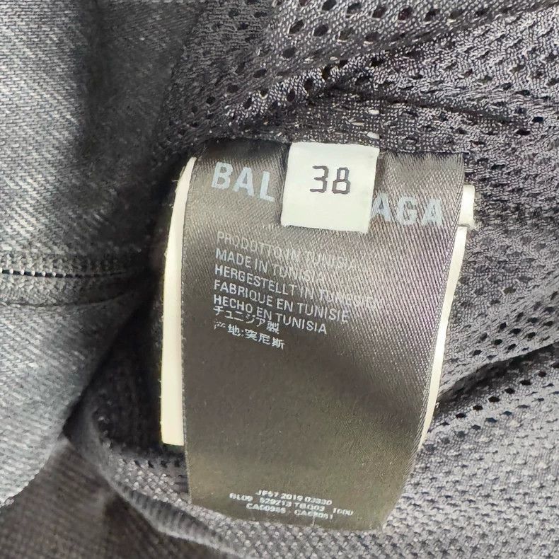 Balenciaga Balenciaga size 38 Hot style denim patchwork assault jacke Size US XS / EU 42 / 0 - 4 Thumbnail