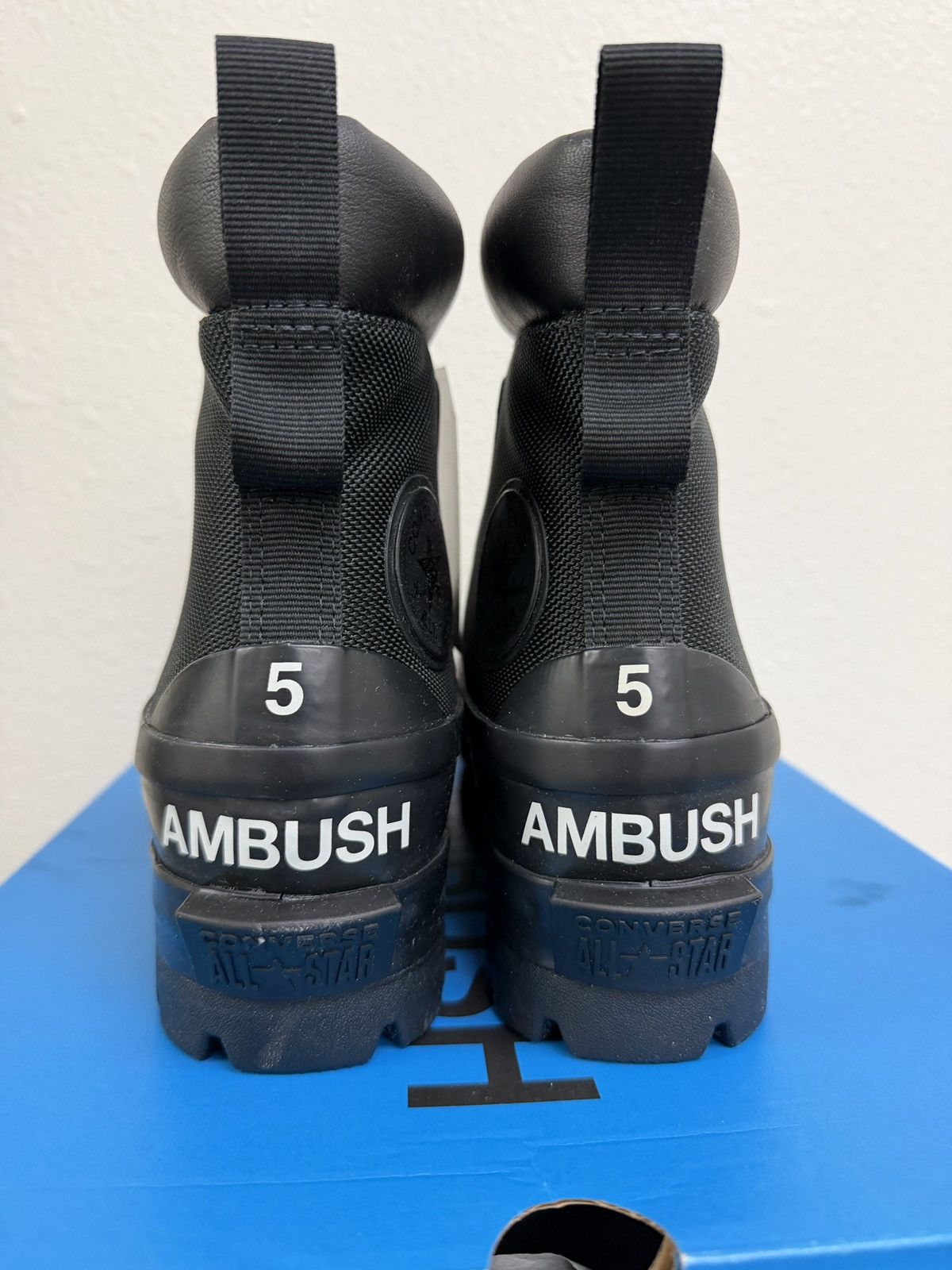 Ambush Design × Converse Converse x Ambush CTAS Duck Boot Black Canvas Womens Size US 7 / IT 37 - 4 Thumbnail