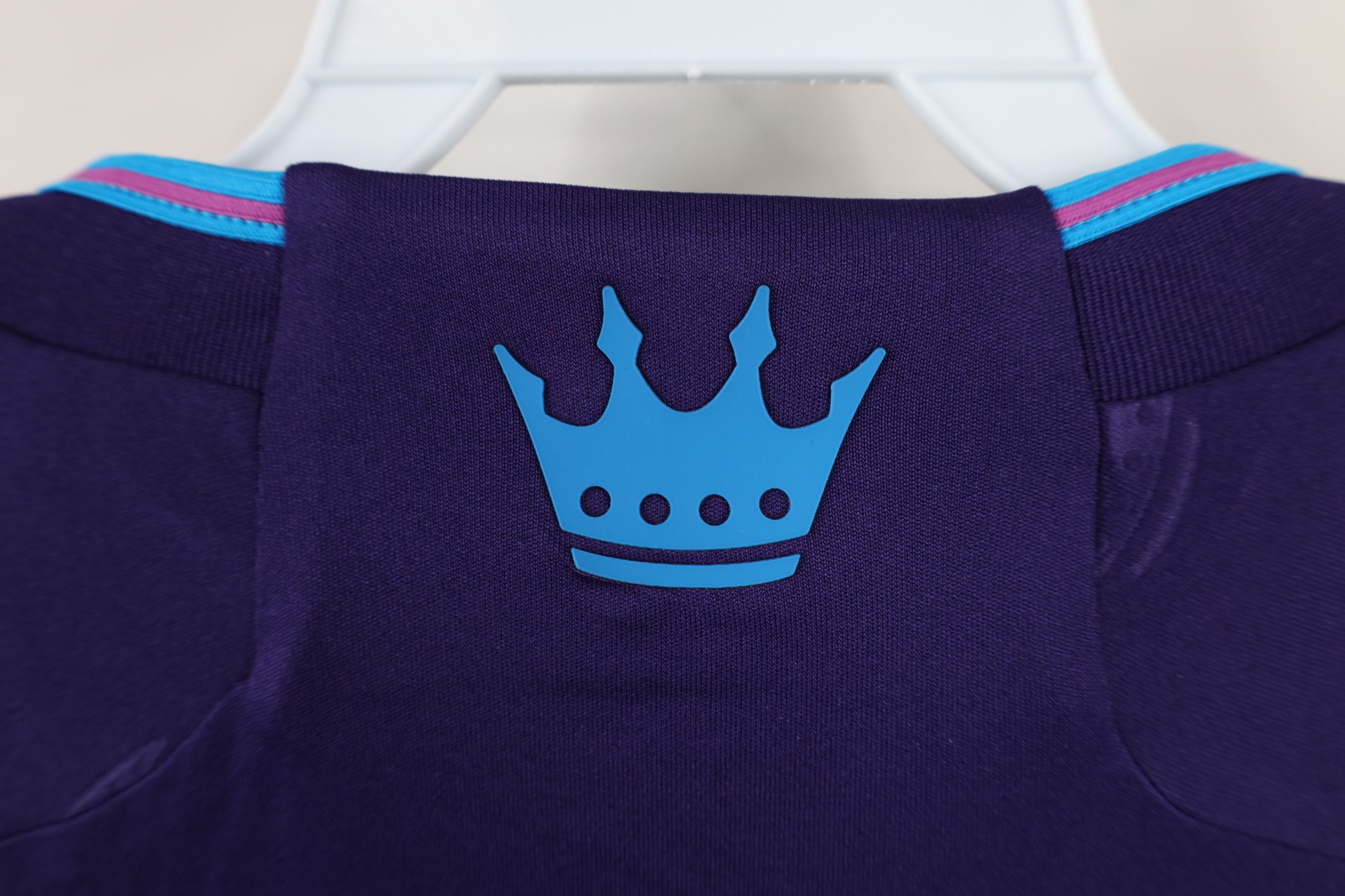 Adidas × Vintage New Adidas Charlotte Club Soccer Jersey Futbol Purple Size US XL / EU 56 / 4 - 12 Thumbnail