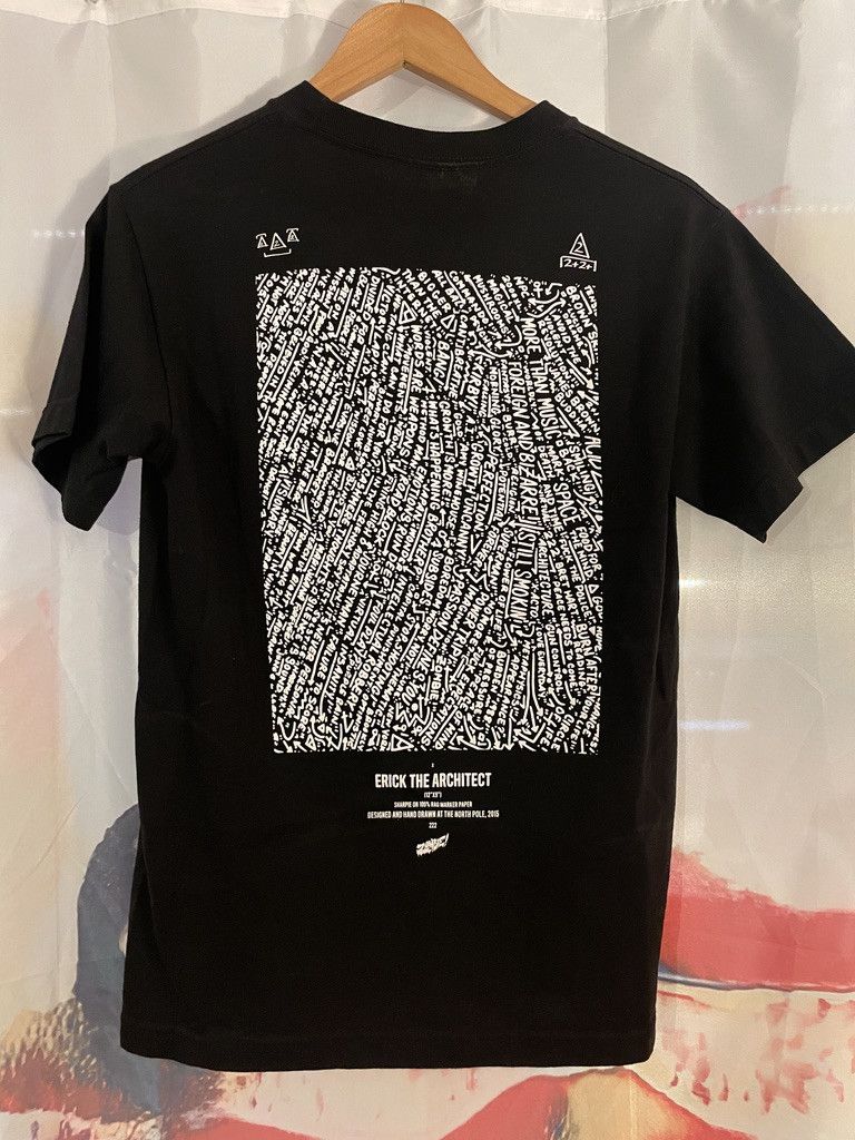 Flatbush Zombies Flatbush Zombies x Erick the Architect 222 Pocket Tee Size US S / EU 44-46 / 1 - 2 Thumbnail
