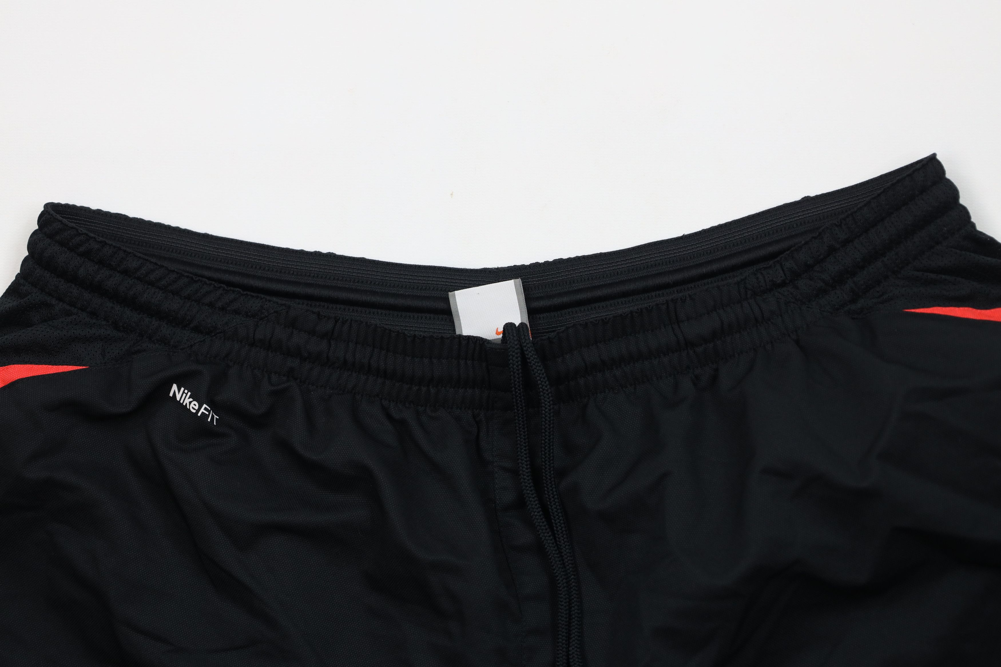 Nike Vintage Nike Total 90 Mini Swoosh Lined Soccer Shorts Black Size US 38 / EU 54 - 2 Thumbnail